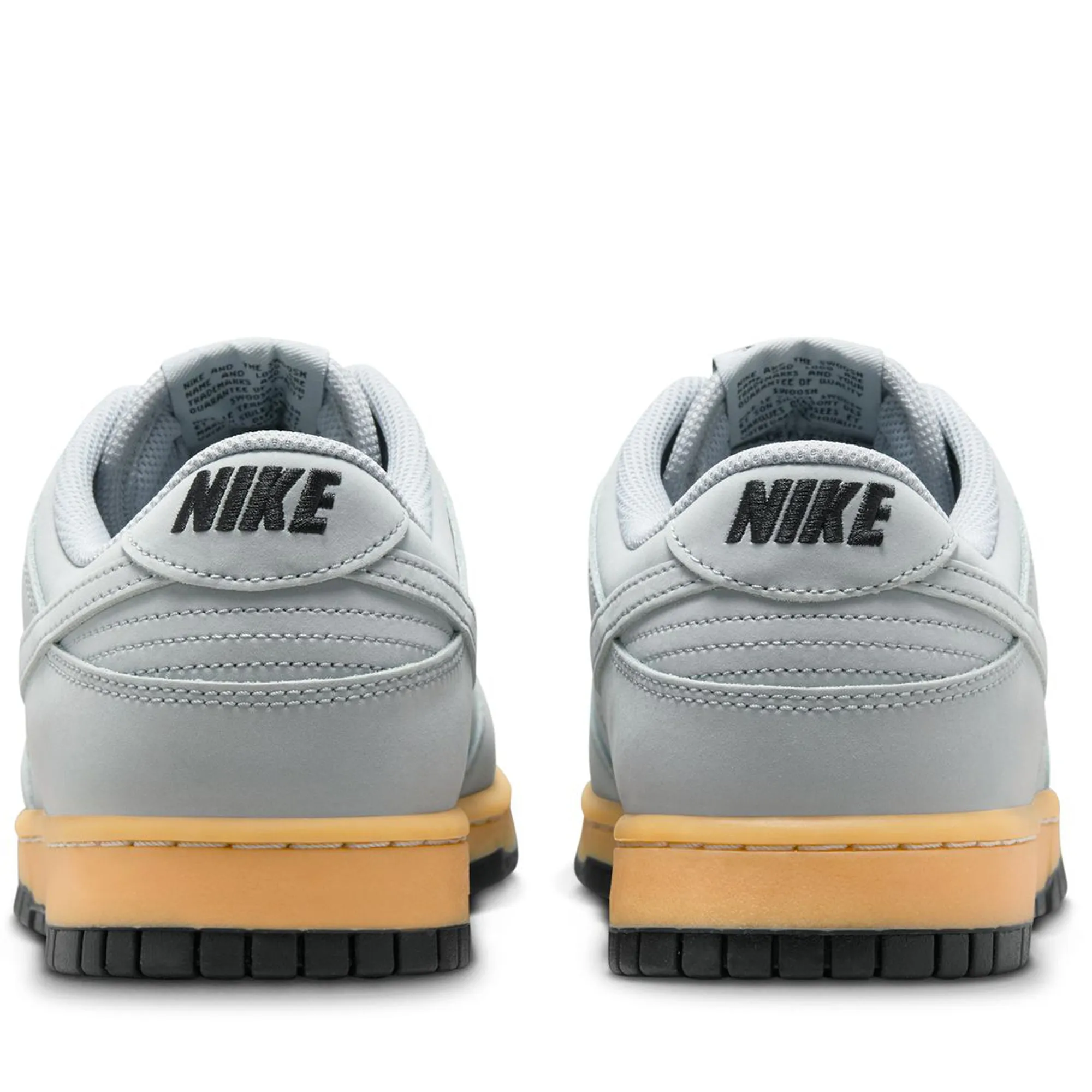 Nike Dunk Low Retro - Wolf Grey/Gum Yellow Lightweight Fit