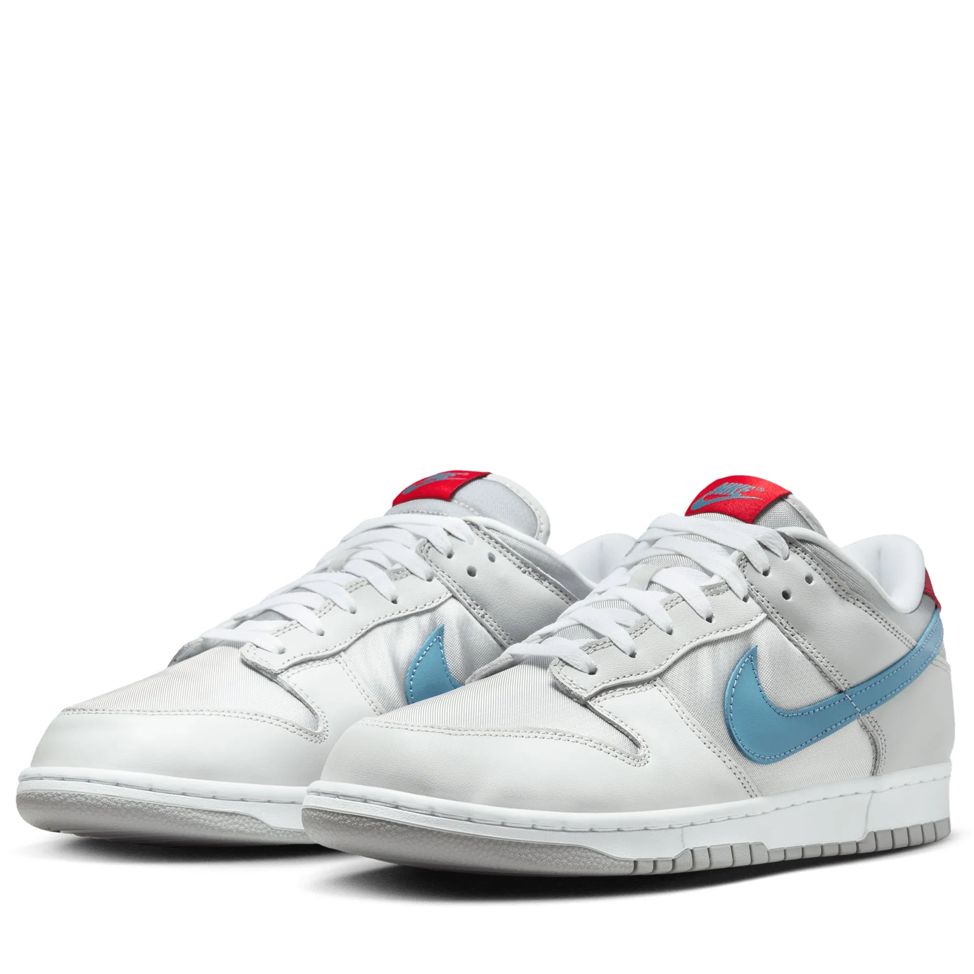 Hyper Elastic Platform Nike Dunk Low 'Silver Surfer' - Metallic Silver/Aegean Storm