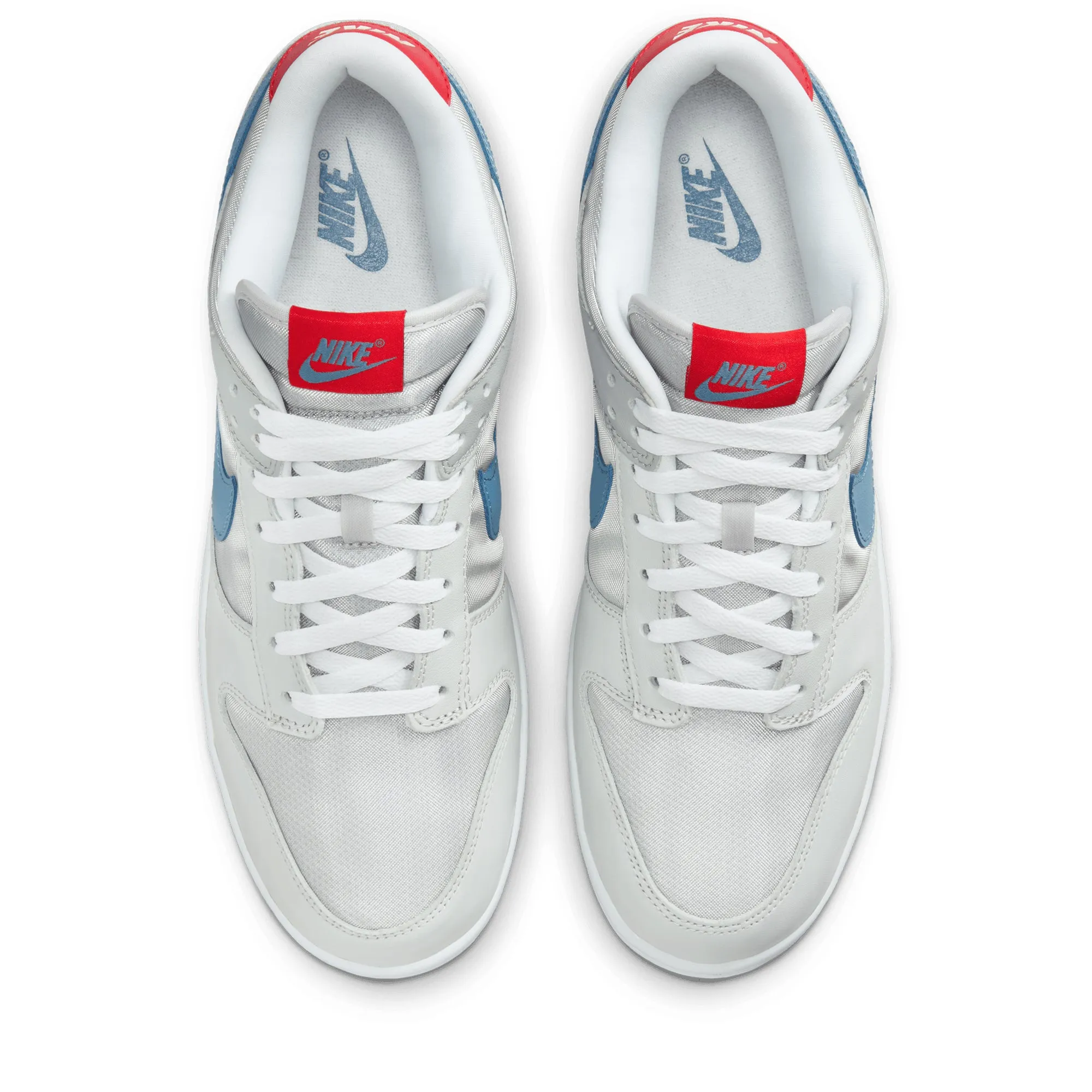 Sleek Finish Nike Dunk Low 'Silver Surfer' - Metallic Silver/Aegean Storm