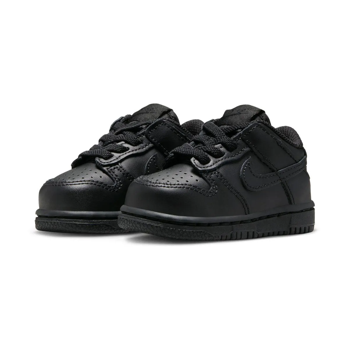 Nike Dunk Low 'Triple Black' Baby/Toddler Shoes Stable Design