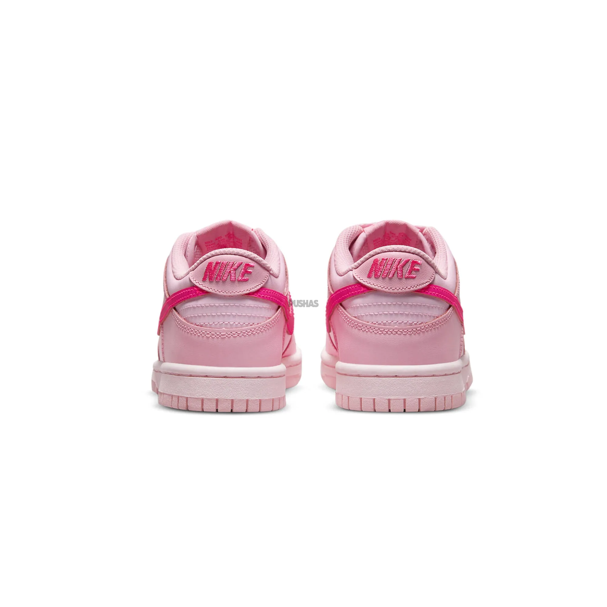 Nike Dunk Low 'Triple Pink' GS (2022) Urban Wear Thickened Midsole