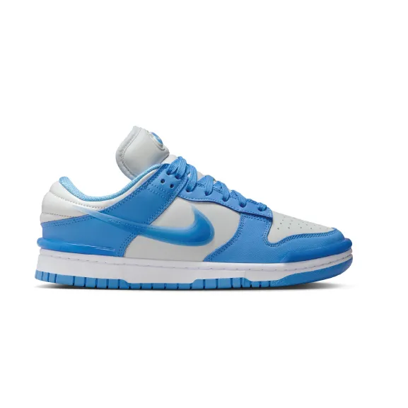 Shape Hold Nike Dunk Low Twist 'University Blue' Women's Shoes