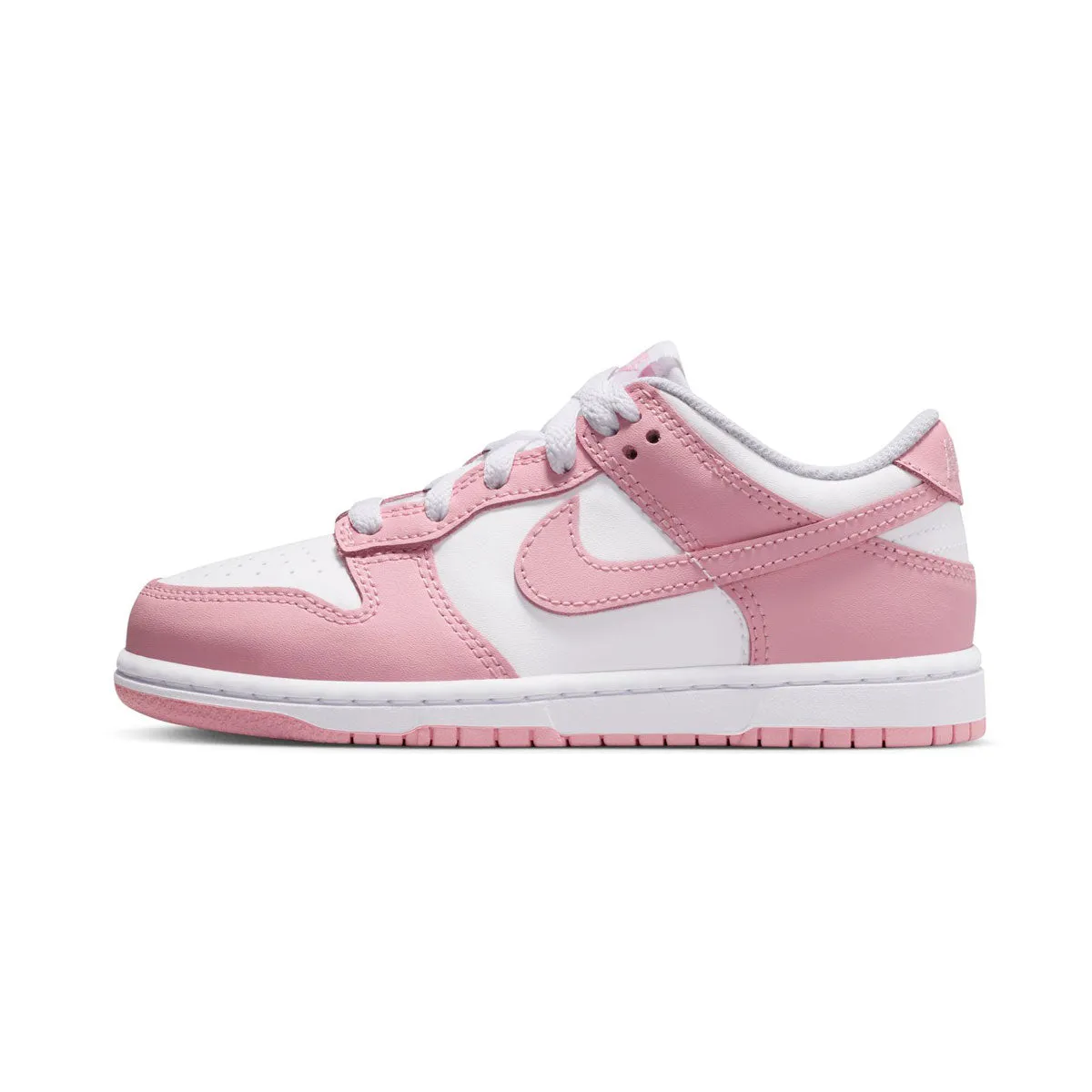 Fitness routine Nike Dunk Low 'White Medium Soft Pink' Little Kids' Shoes