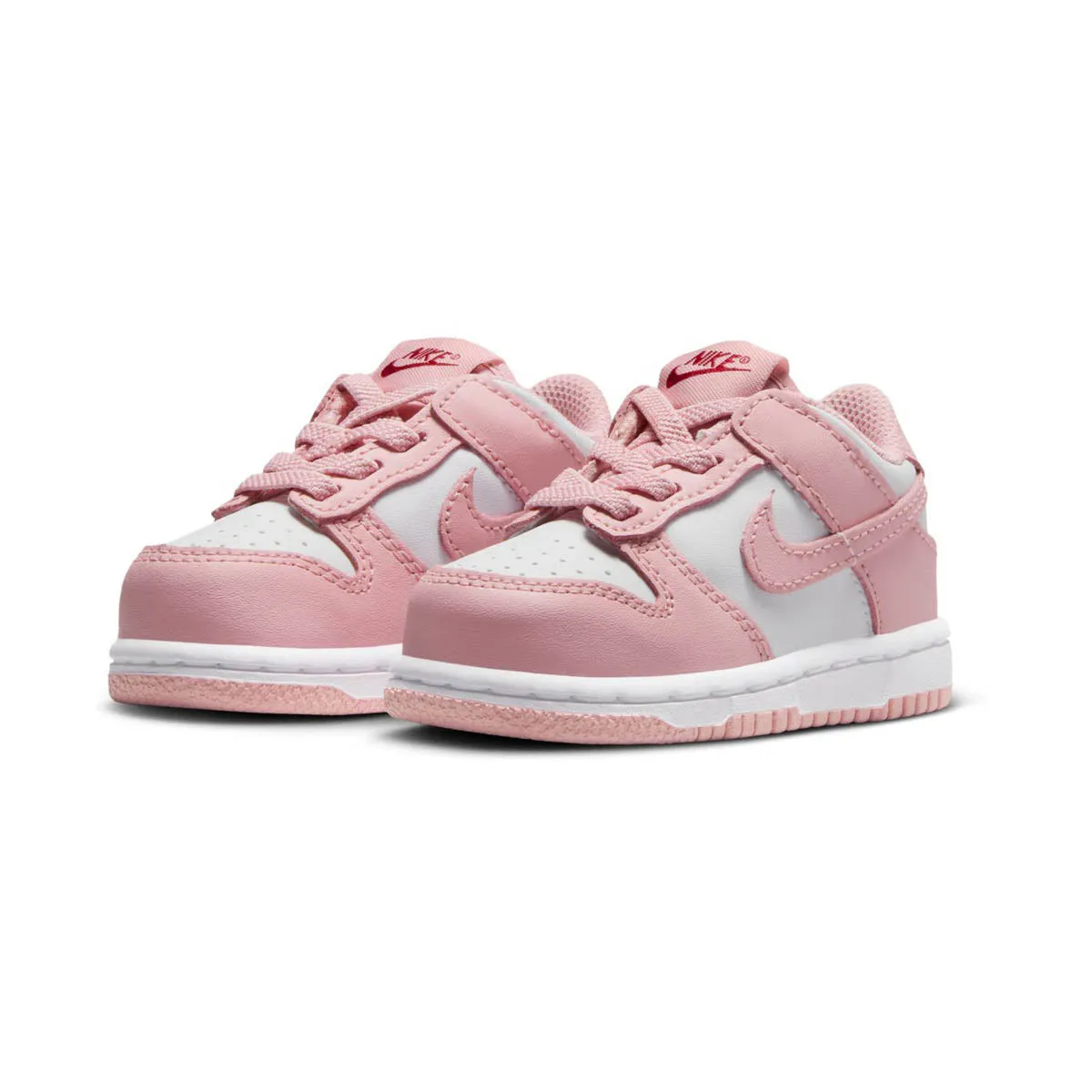 Nike Dunk Low 'White Pomegranate' Baby/Toddler Shoes Microperforated Ventilation Smart Look