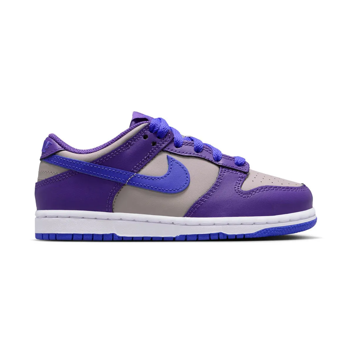 Maximum Cushioning Stretchable Collar Nike Dunk Low 'Wild Grape' Little Kids' Shoes