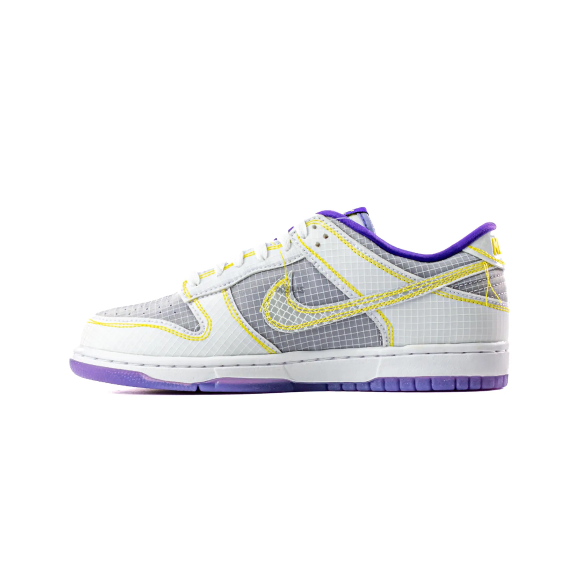 Eco Ease Elastic laces Nike Dunk Low x Union LA Passport Pack 'Court Purple' (2022)