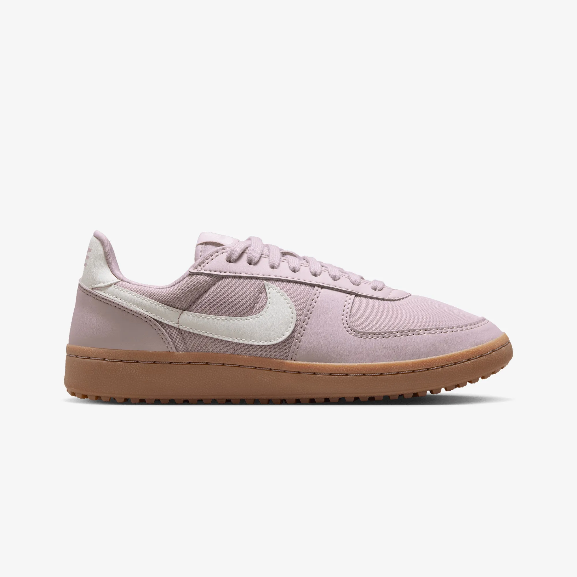 Impact Resistant Heel NIKE | FIELD GENERAL { PLATINUM VIOLET/SAIL-GUM DARK BROWN
