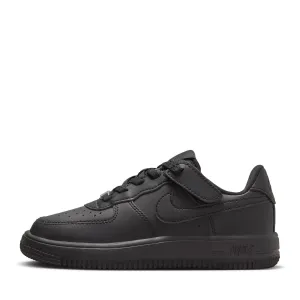 Nike Force 1 Low EasyOn (PS) - Black/Black Padded flexibility
