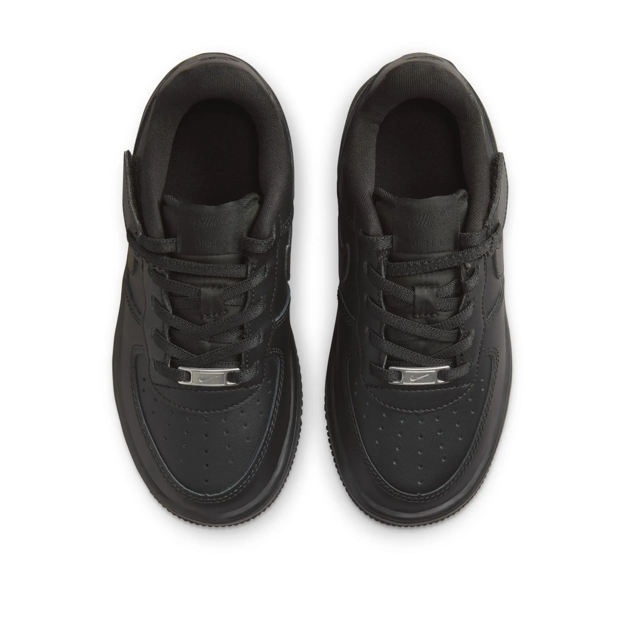 Nike Force 1 Low EasyOn (PS) - Black/Black Stitch Free Construction Urban Trend