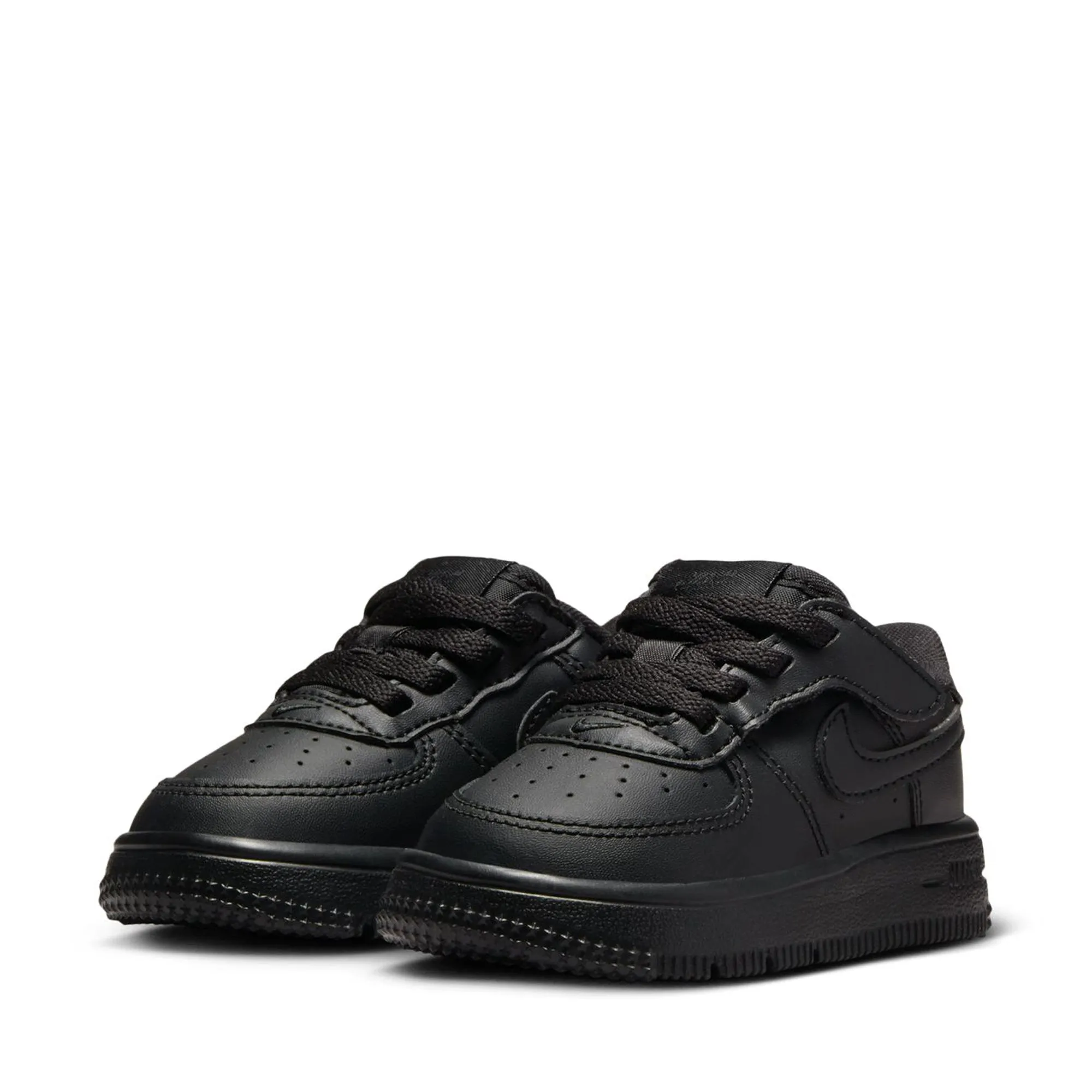 Structured wear Nike Force 1 Low EasyOn (TD) - Black/Black