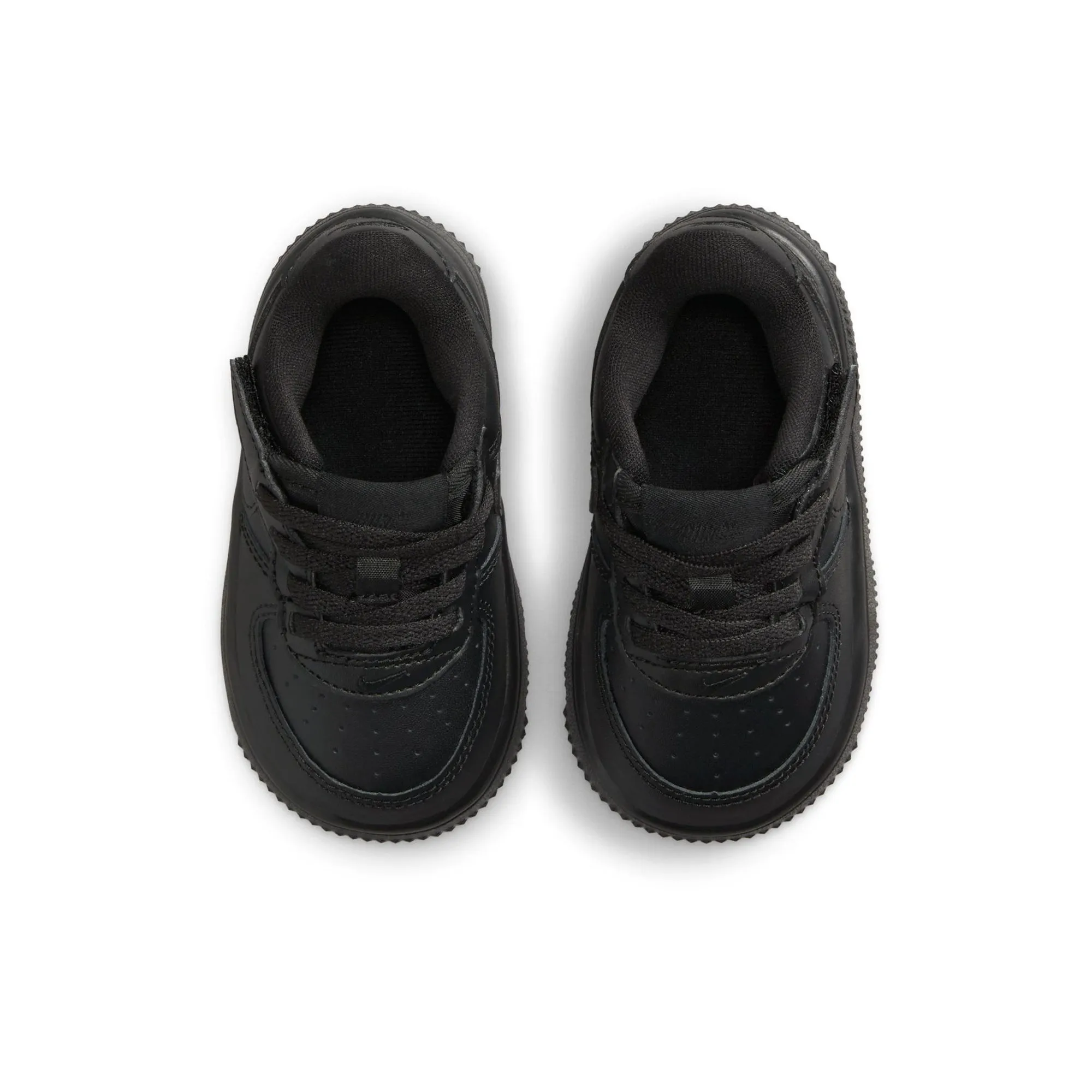 Nike Force 1 Low EasyOn (TD) - Black/Black Outdoor Walks Quick Drying