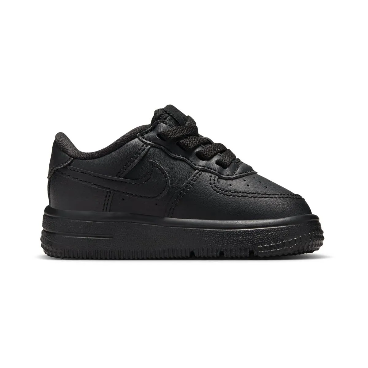 Reinforced toe Nike Force 1 Low EasyOn 'Triple Black' Baby/Toddler Shoes