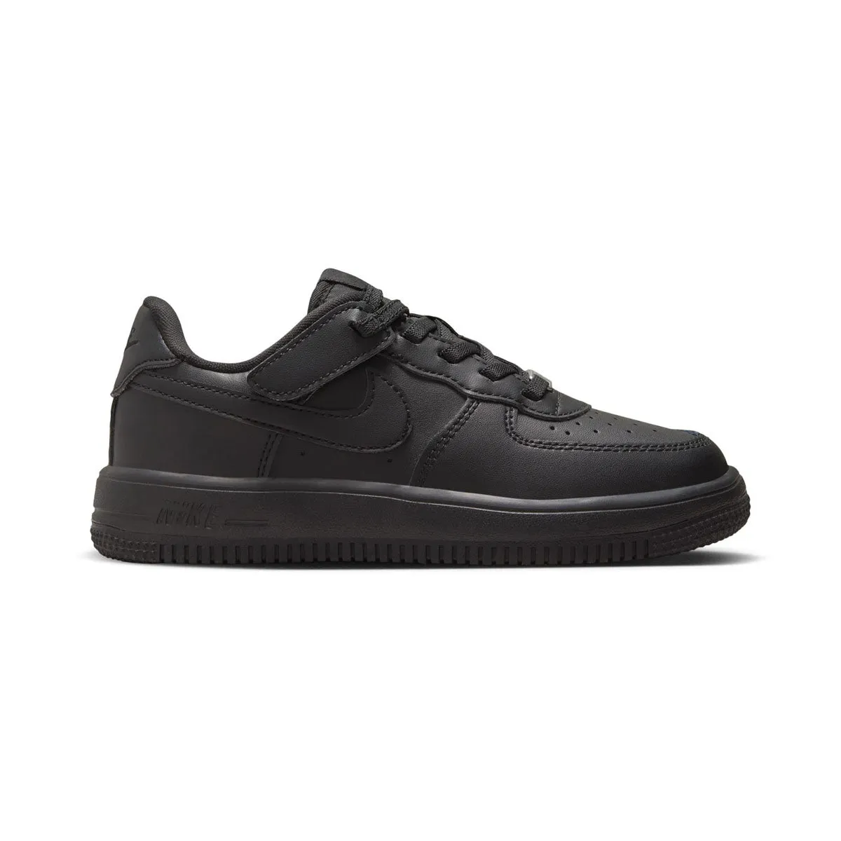 Ultra Compression EVA Nike Force 1 Low EasyOn 'Triple Black' Little Kids' Shoes