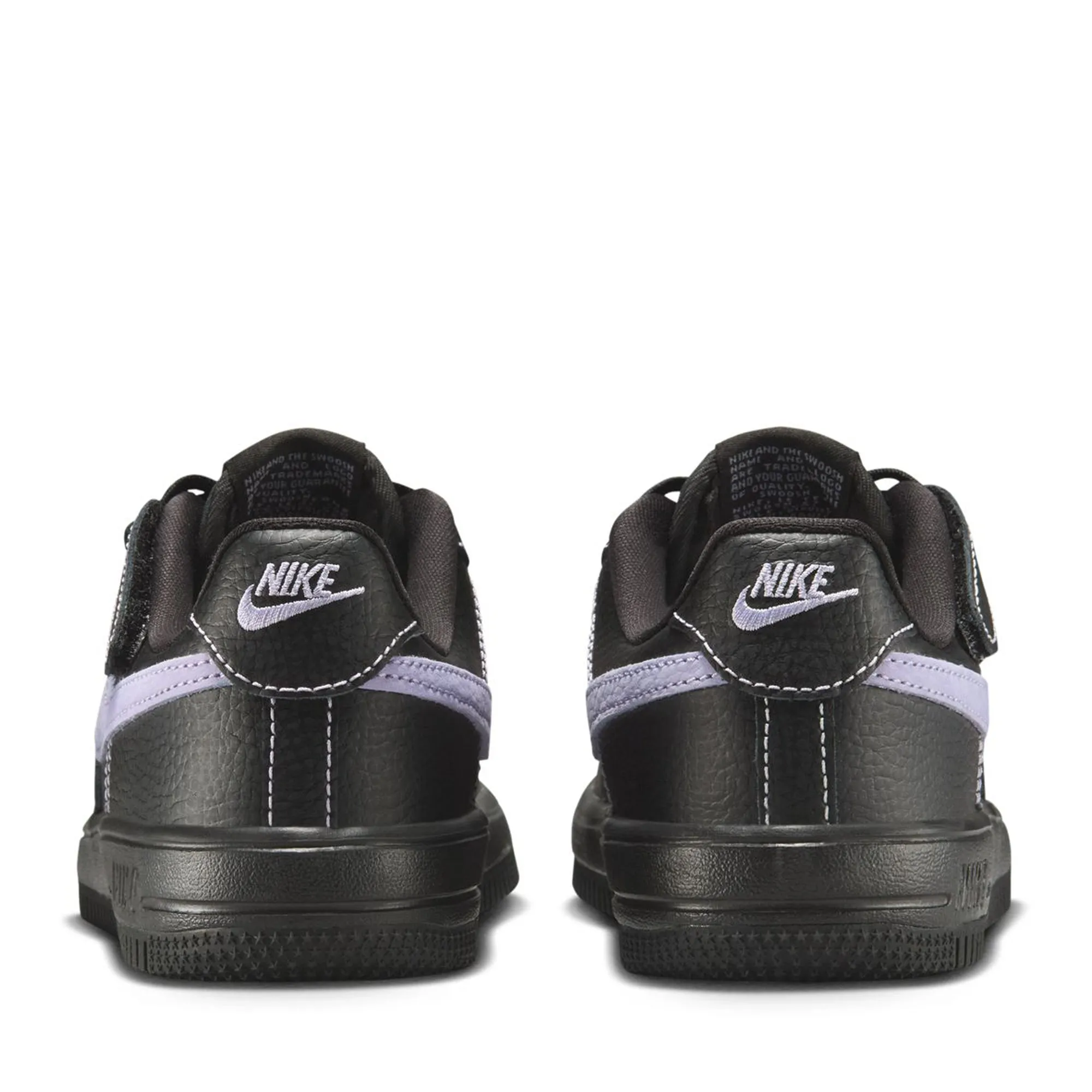 Nike Force 1 Low LV8 EasyOn (PS) - Black/Hydrangeas Training companion