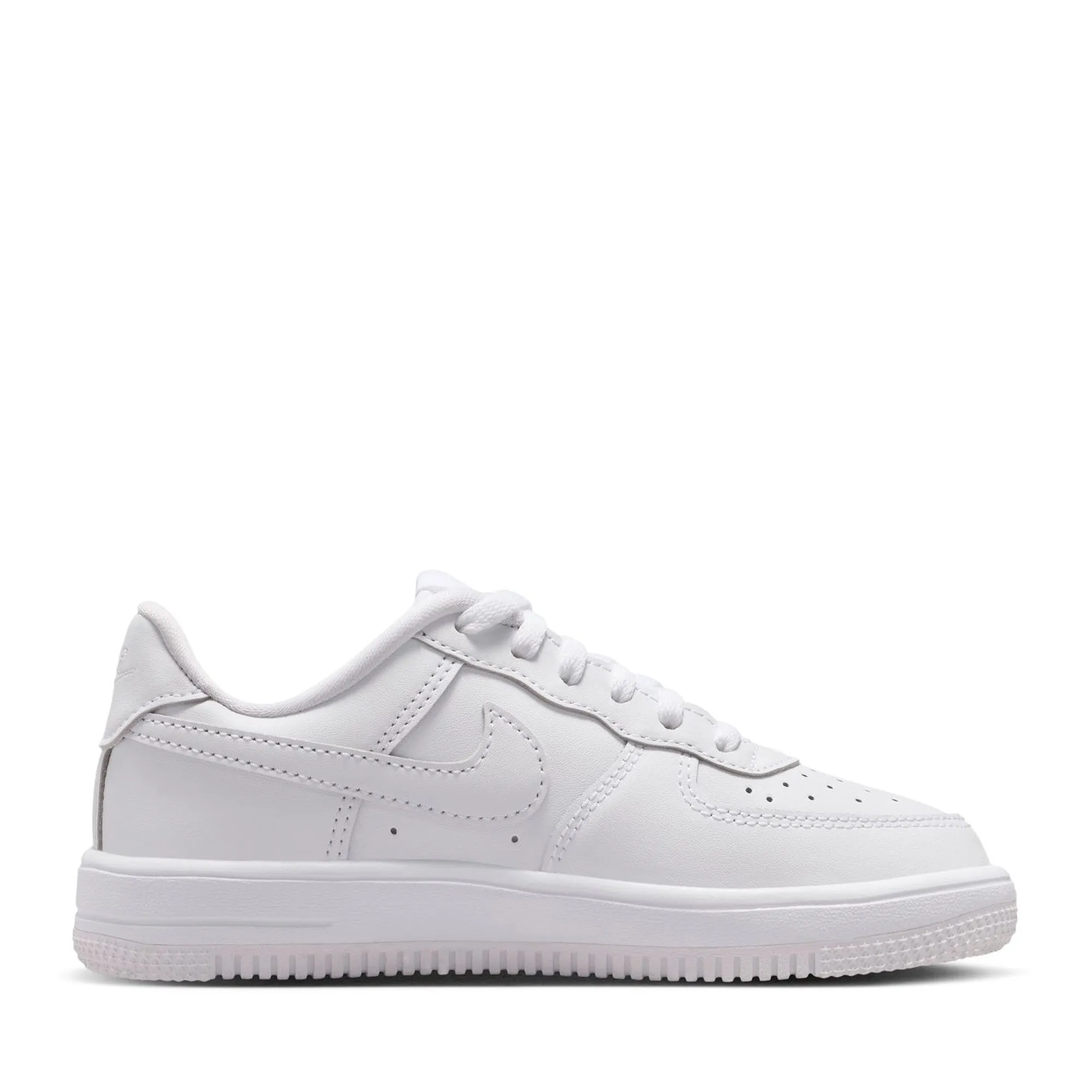 Commuter Friendly All Day Comfort Engineering Nike Force 1 Low (PS) - White/White