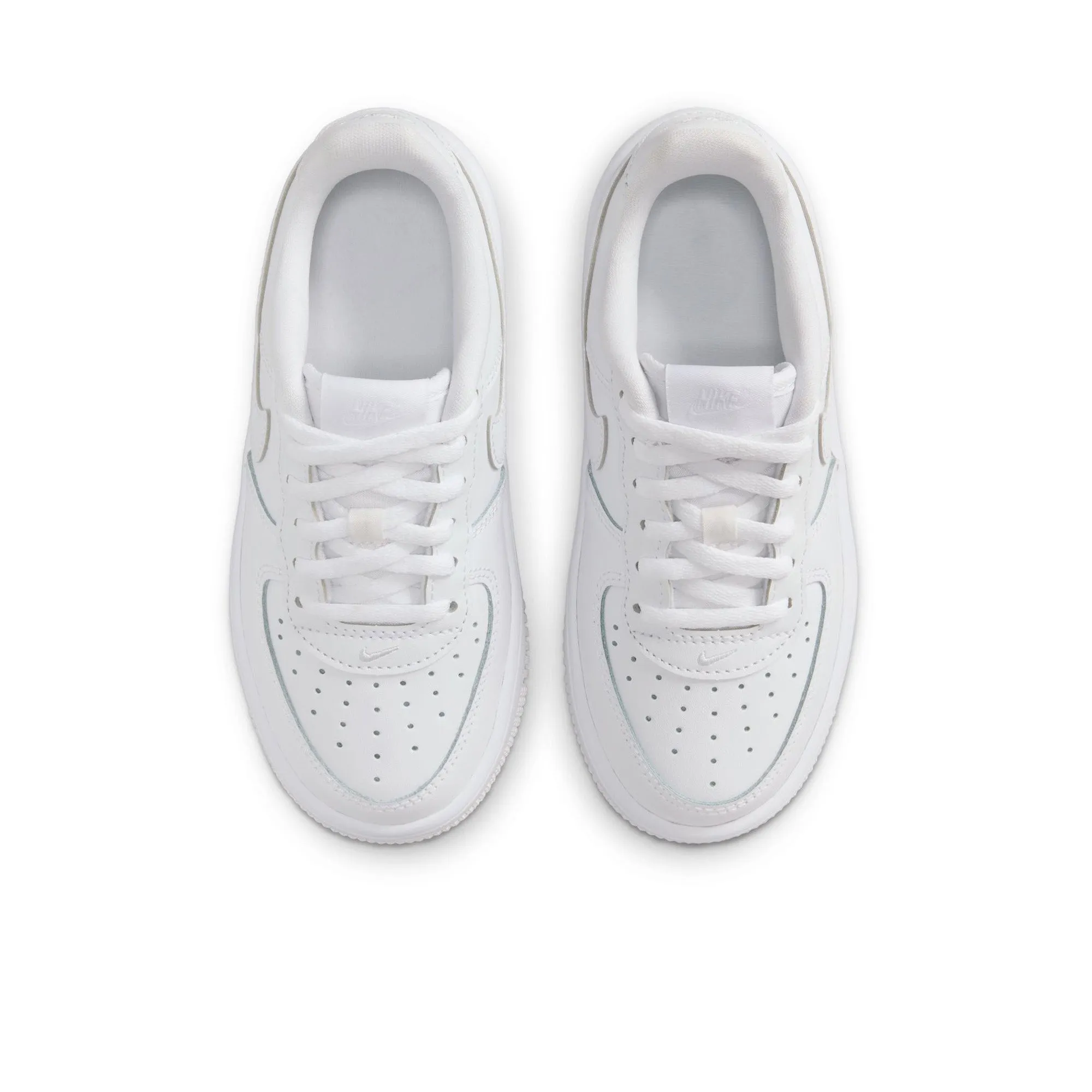 Hiking Shoes Nike Force 1 Low (PS) - White/White