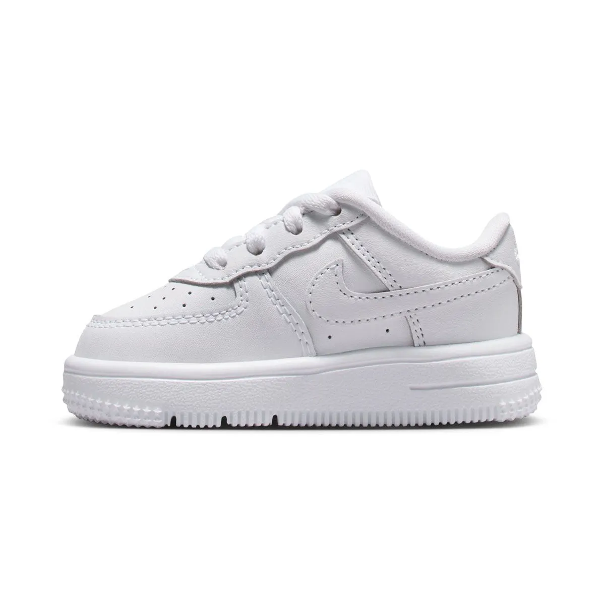 Comfortable Fitment Vegan Material Option Nike Force 1 Low 'White' Baby/Toddler Shoes