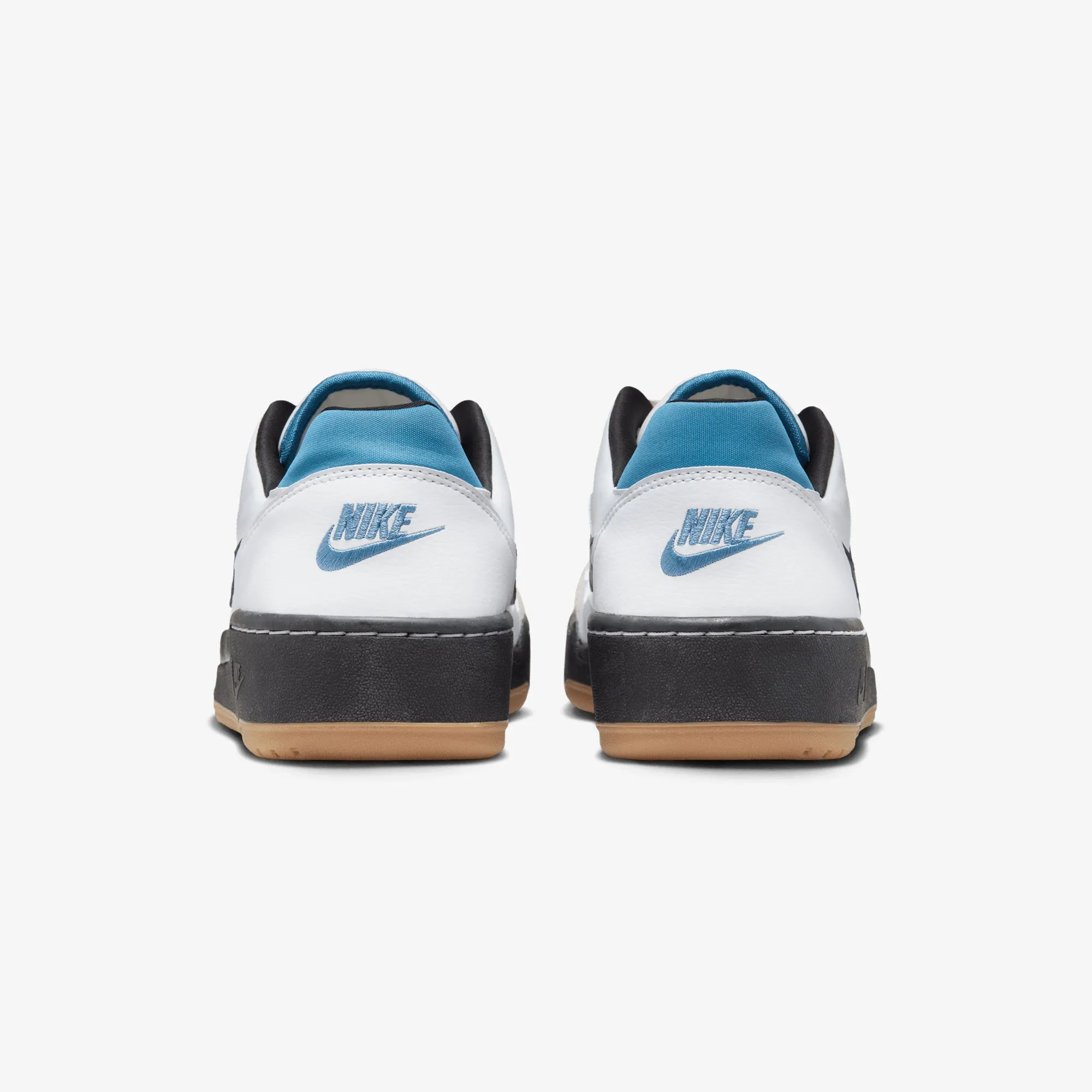 NIKE | FULL FORCE LOW { WHITE/BLACK-PHANTOM-AEGEAN STORM Wide Base Design Timeless arch