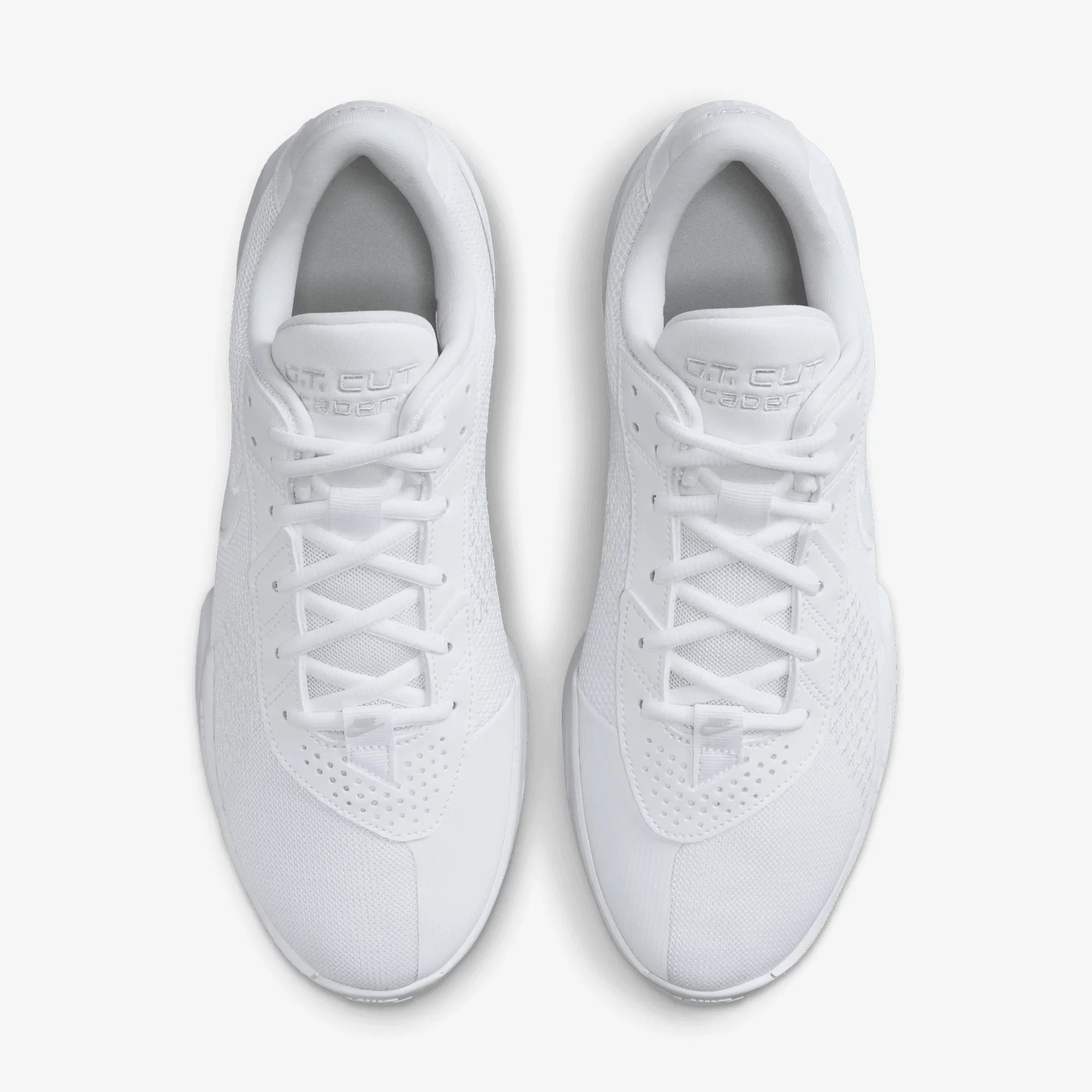 NIKE | G.T. HUSTLE ACADEMY EP { WHITE/WHITE-PHOTON DUST Hyperelastic Response