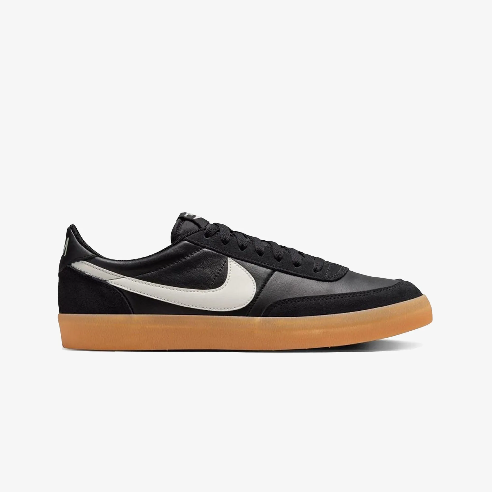 Stay Dry Quick Feel Nike | KILLSHOT 2 LEATHER  { BLACK/SAIL-GUM YELLOW