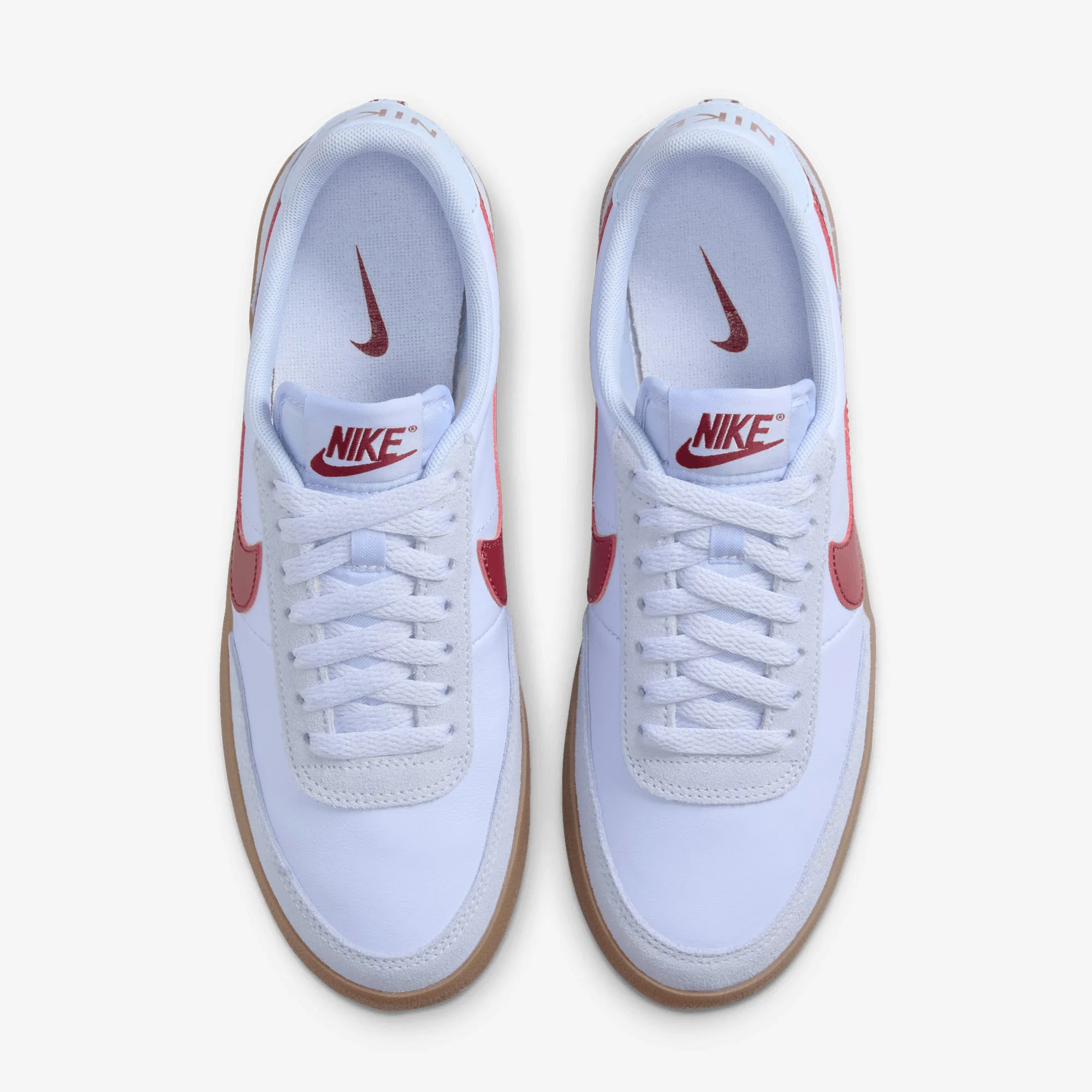 Nike | KILLSHOT 2 LEATHER  { ROYAL TINT/TEAM RED-GUM MED BROWN-WHITE Abrasion Resistant Toe