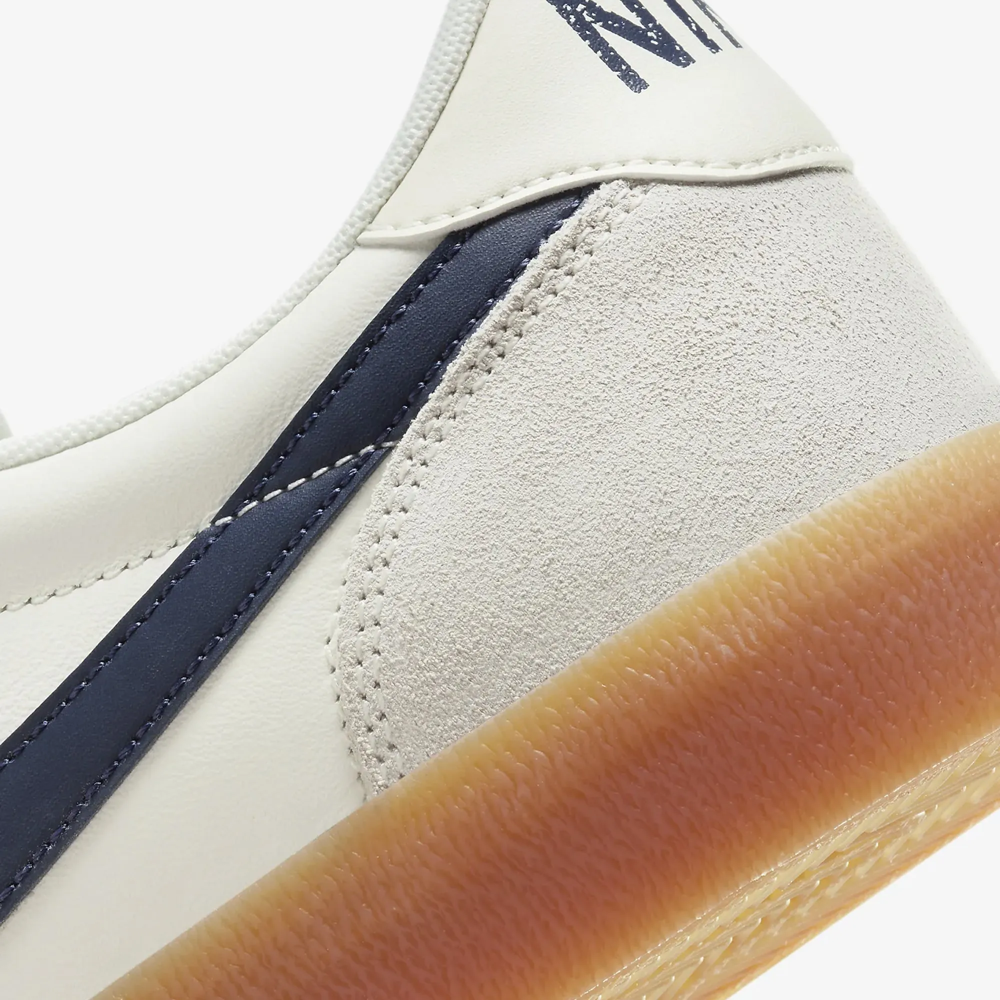 Sleek Option Nike | KILLSHOT 2 LEATHER  { SAIL/MIDNIGHT NAVY-GUM YELLOW