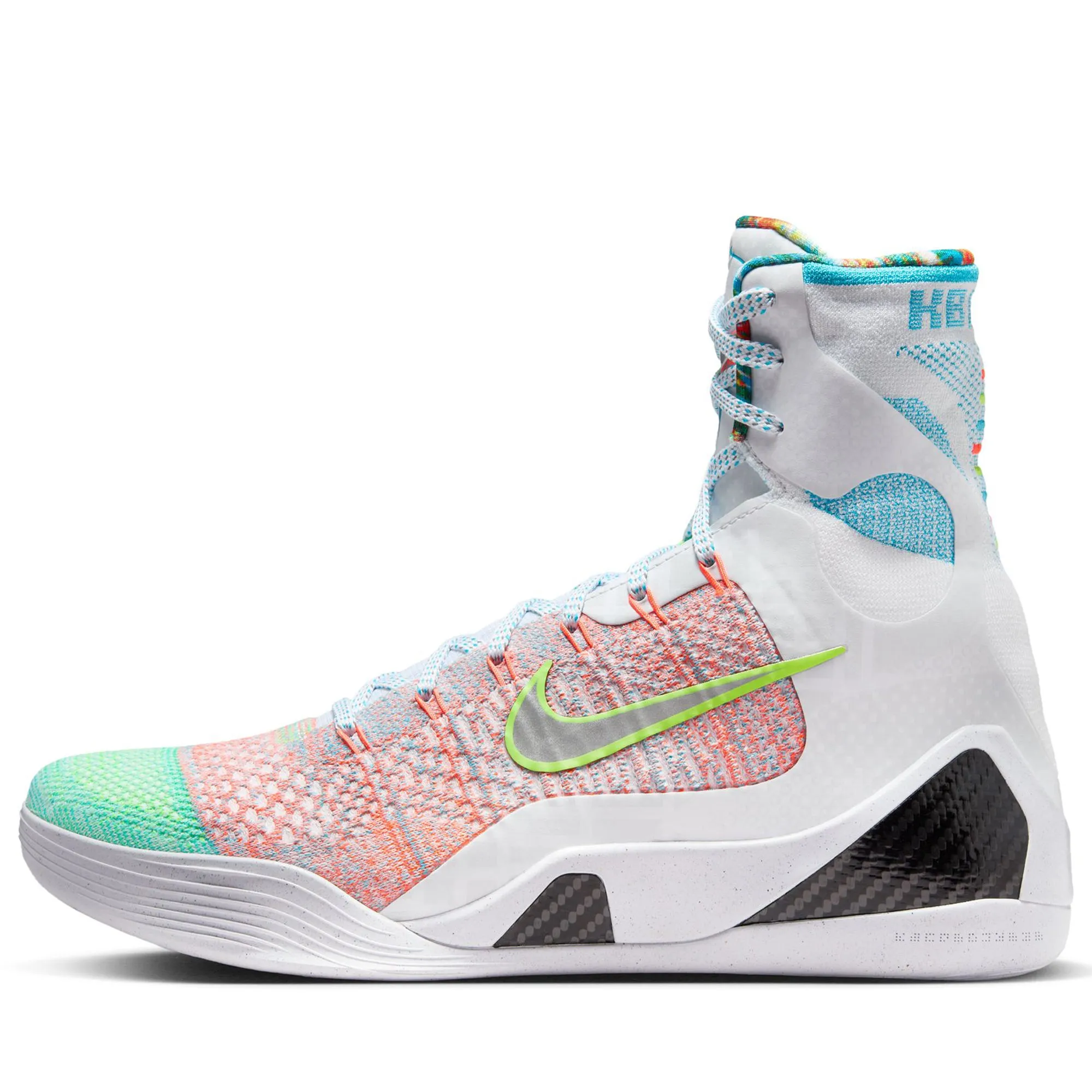 Nike Kobe IX Elite High Protro 'What The' - White/Reflective Silver MinimalistDesign