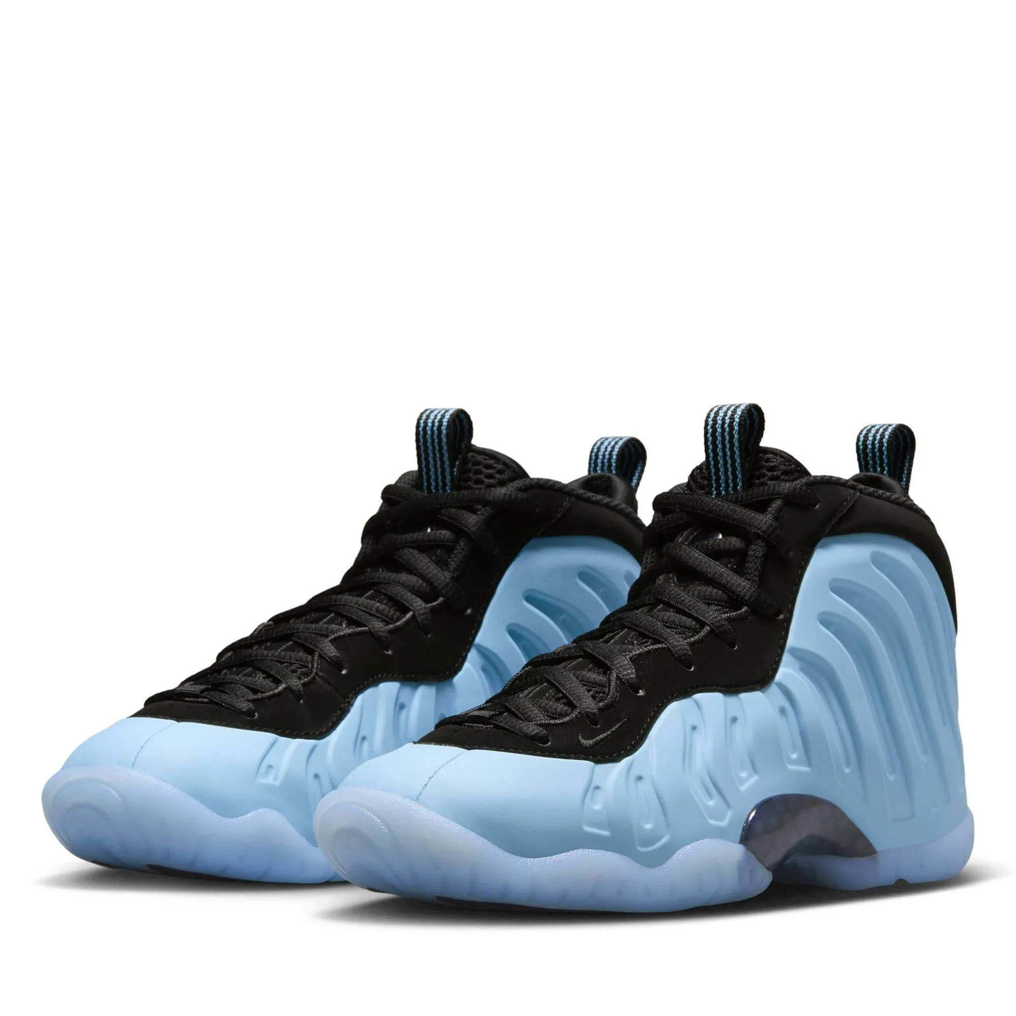 Durable Rubber Nike Little Posite One (GS) - Psychic Blue/Black
