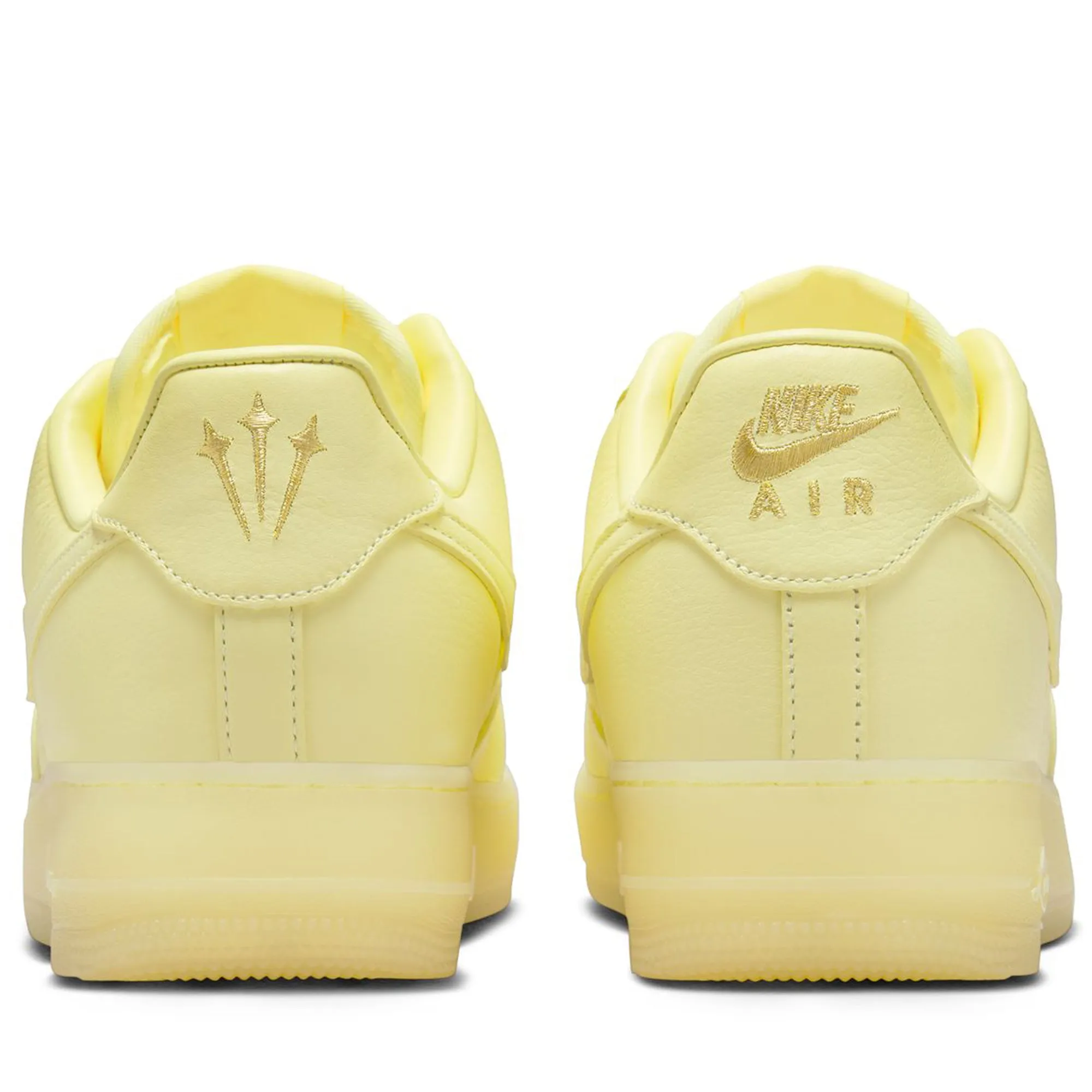 Nike NOCTA Air Force 1 Low - Citron Tint Sneaker Socks
