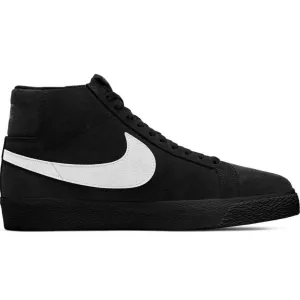 Durable Design Nike SB Blazer Mid Black/White/Black Black Shoes
