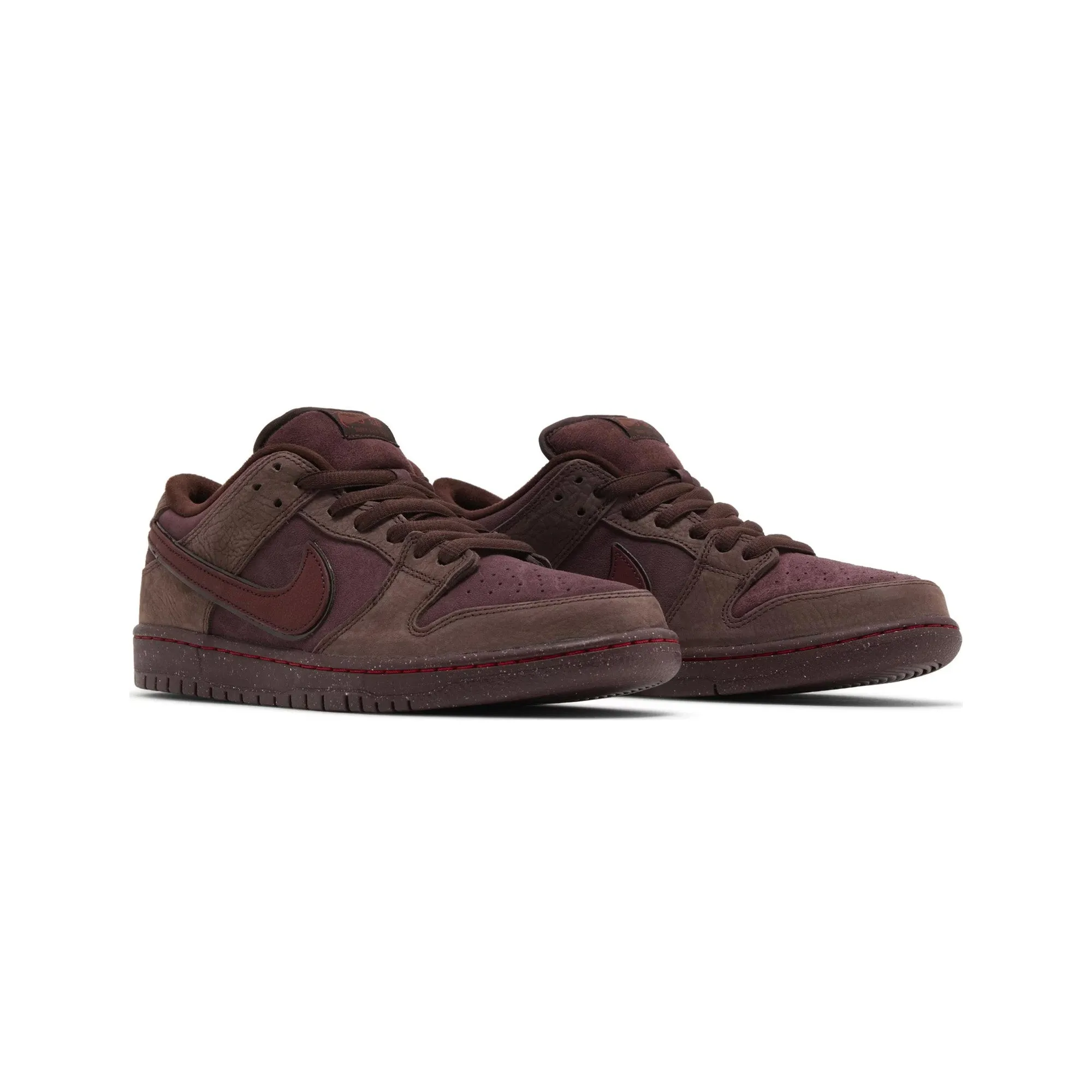 Nike SB Dunk Low 'City Of Love Burgundy Crush' (2024) Minimalist Base lightweight foam