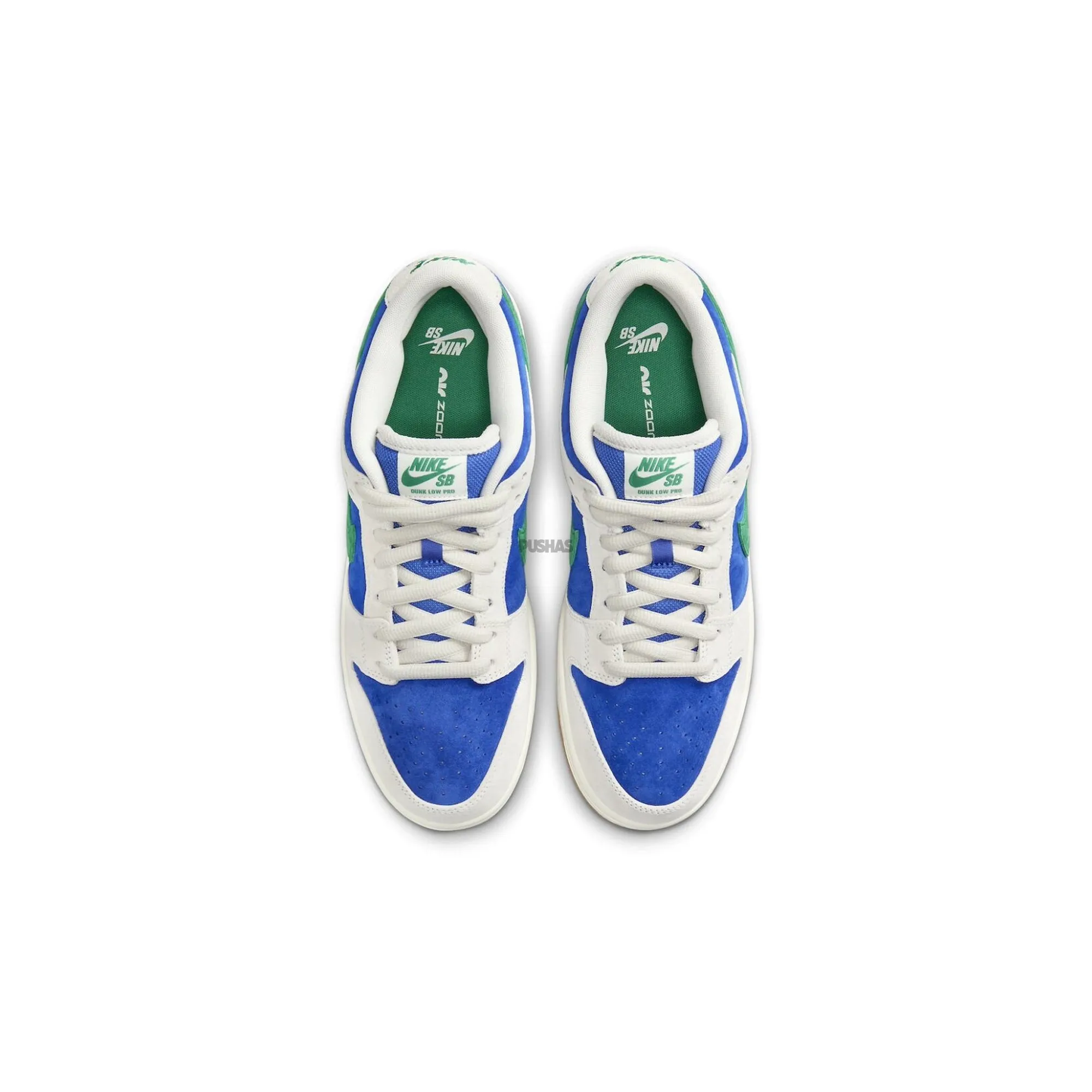 Nike SB Dunk Low 'Hyper Royal Malachite' (2024) Anti Slip Tread Design Elastic Band
