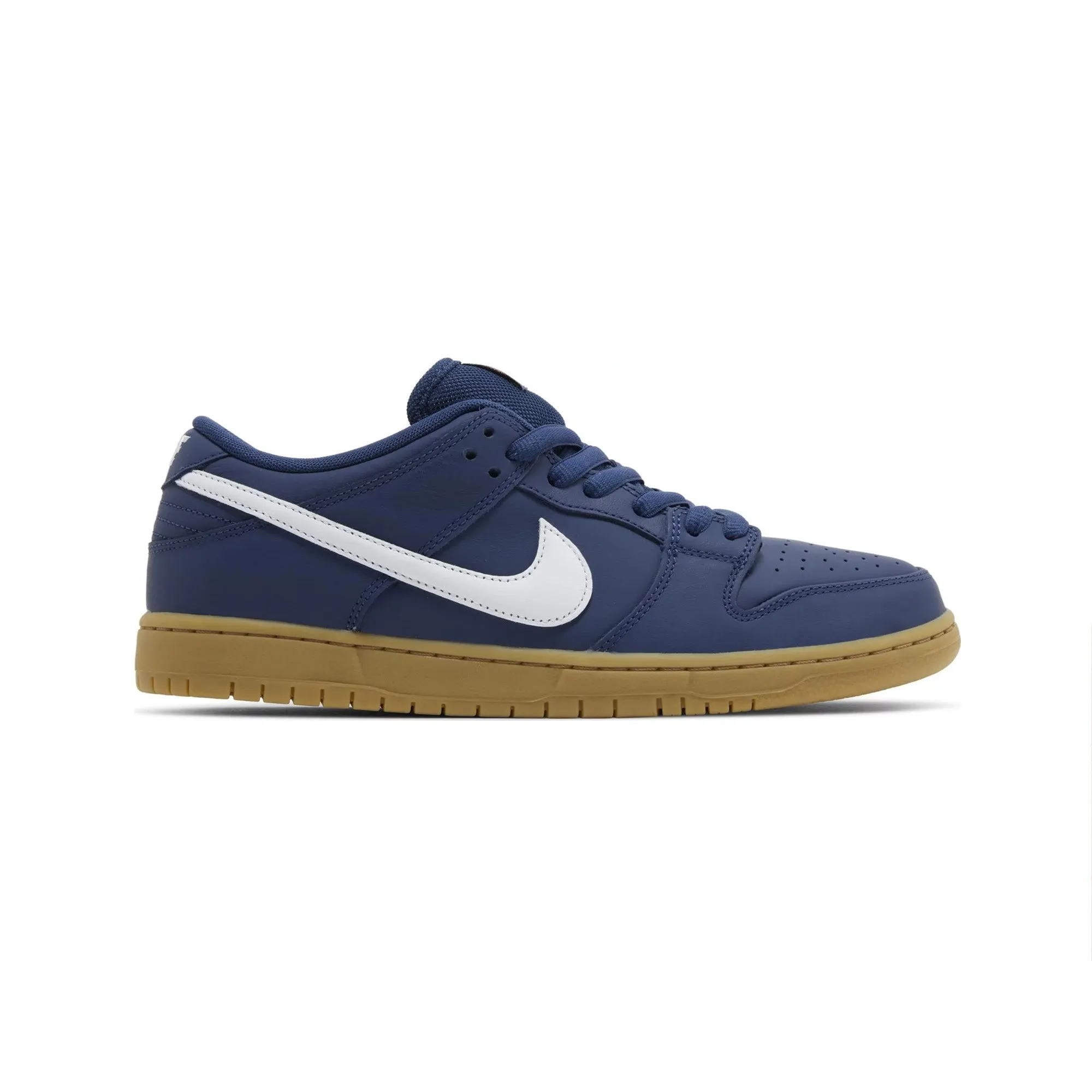 Nike SB Dunk Low 'Navy Gum' (2024) Durable outsole Water Resistant