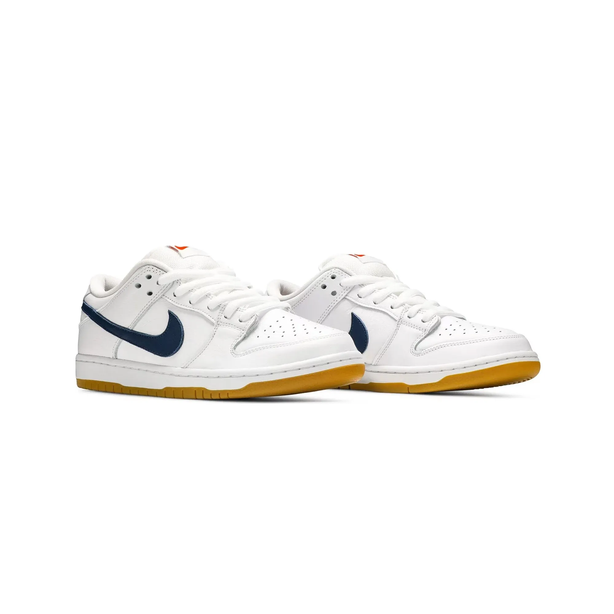 Nike SB Dunk Low Orange Label 'White Navy' (2021) Motion Contour