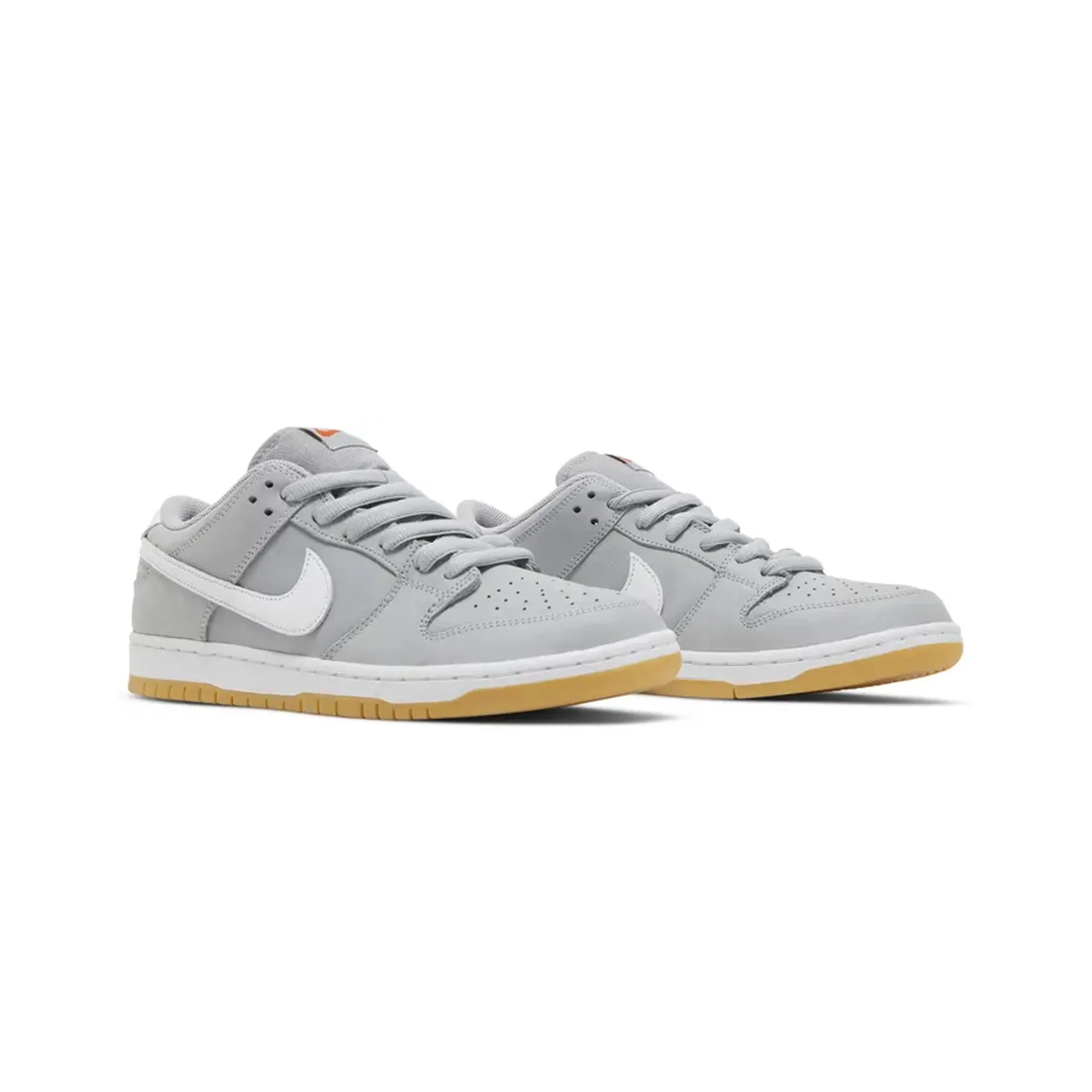 Nike SB Dunk Low Pro ISO 'Orange Label Wolf Grey Gum' (2023) Extra Padding