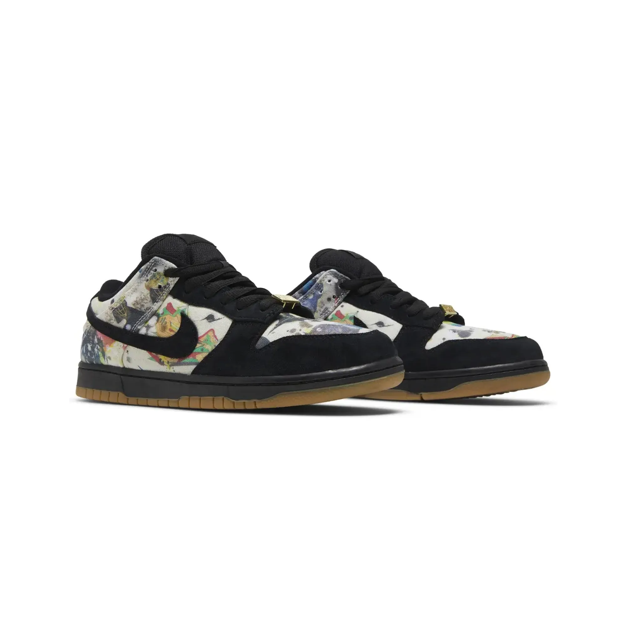 Removable Footbed System Responsive Ride Experience Nike SB Dunk Low 'Supreme Rammellzee' (2023)