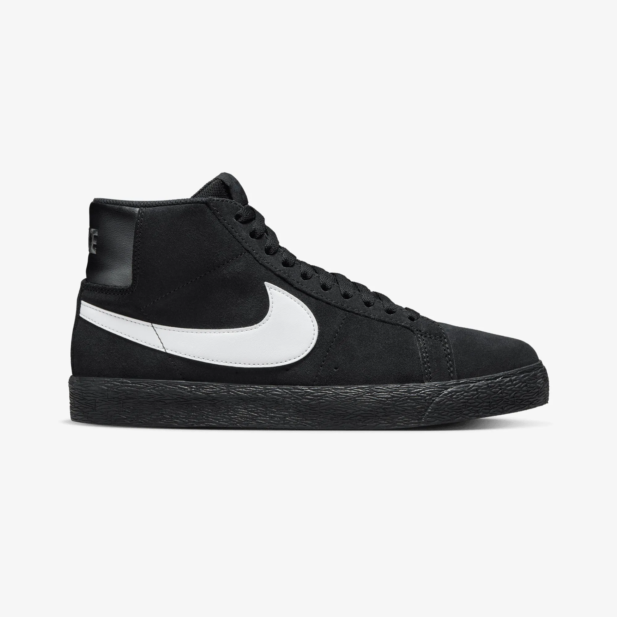 Quick Drying Active Wearer Nike | SB ZOOM BLAZER MID { BLACK/WHITE-BLACK-BLACK