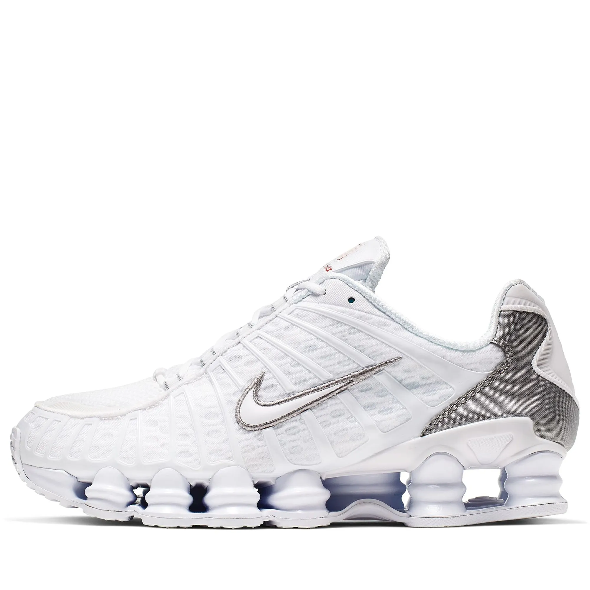 Nike Shox TL - White/Metallic Silver Soft Finish RaisedSole
