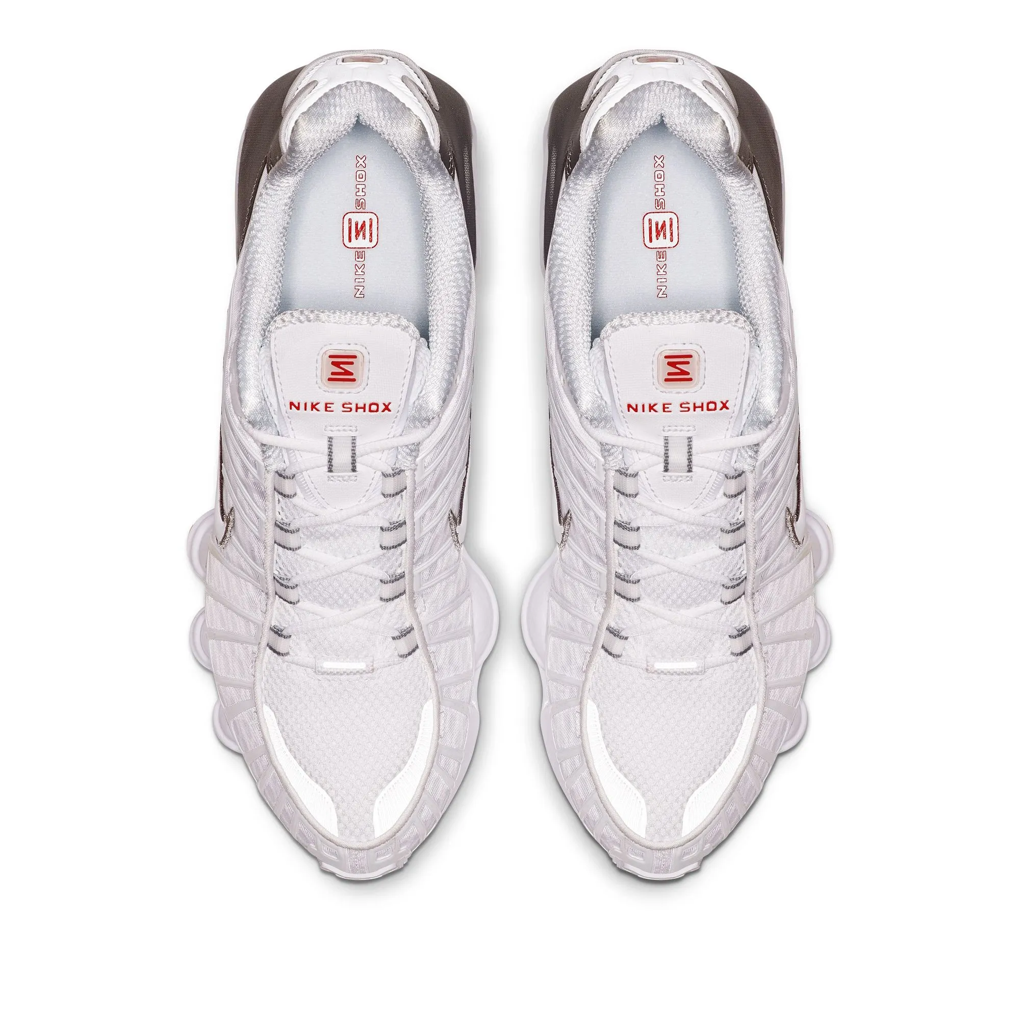 Nike Shox TL - White/Metallic Silver Speedy Fit Sleek Style