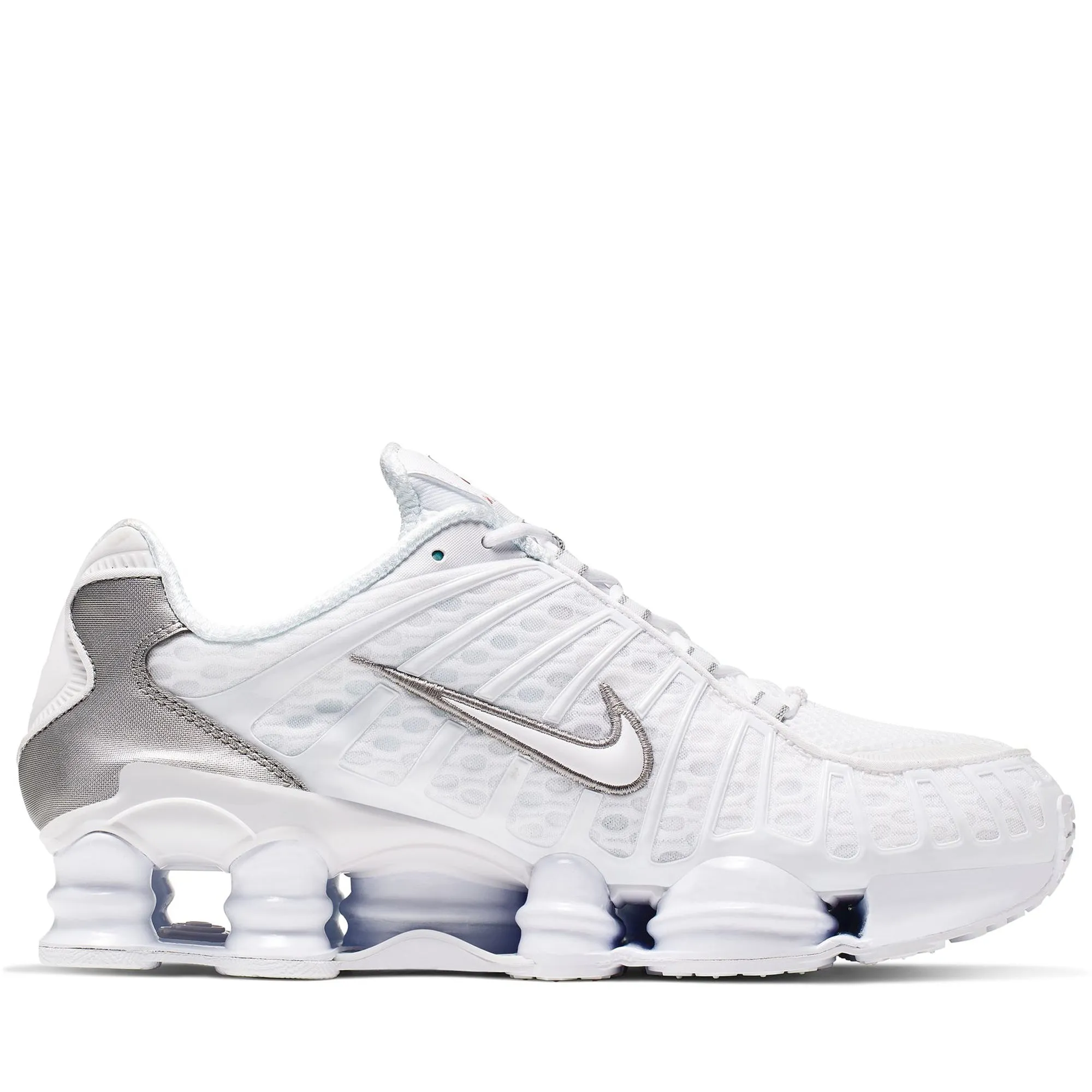 Multi Density Foam Metatarsal Protection Pad Nike Shox TL - White/Metallic Silver