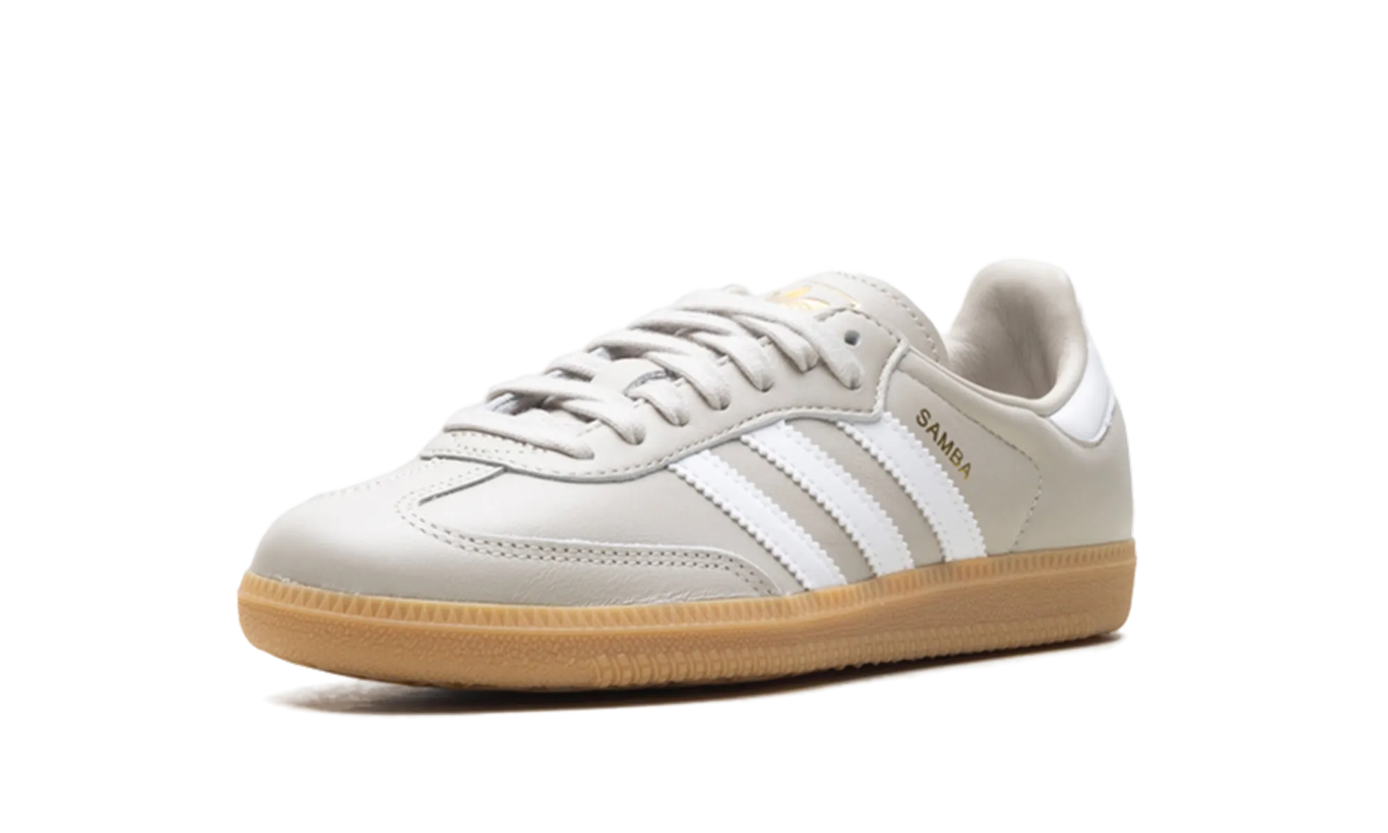 Spring Sole Padded Tongue Samba "Beige / Cloud White"