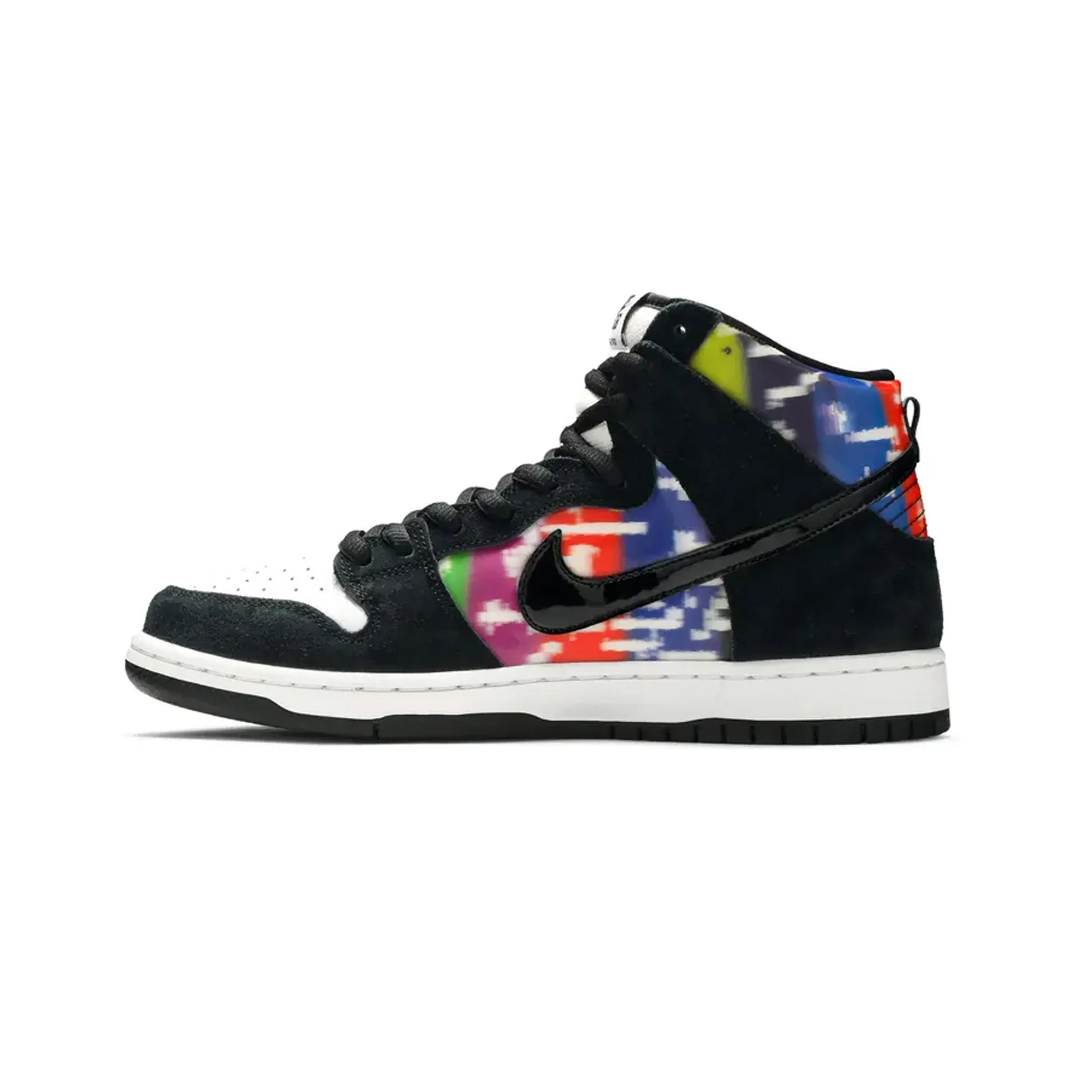 Orthotic Friendly Fit Padded Tongue Construction Nike SB Dunk High 'TV Signal'