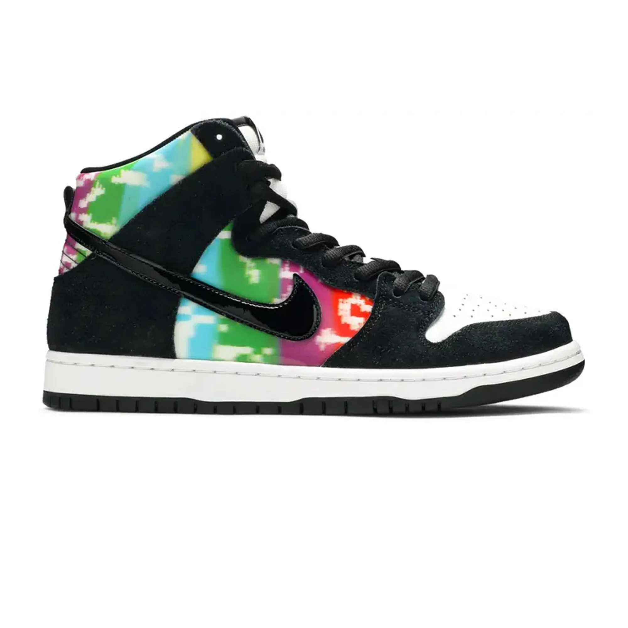 Nike SB Dunk High 'TV Signal' Easy Slip On Light cushion