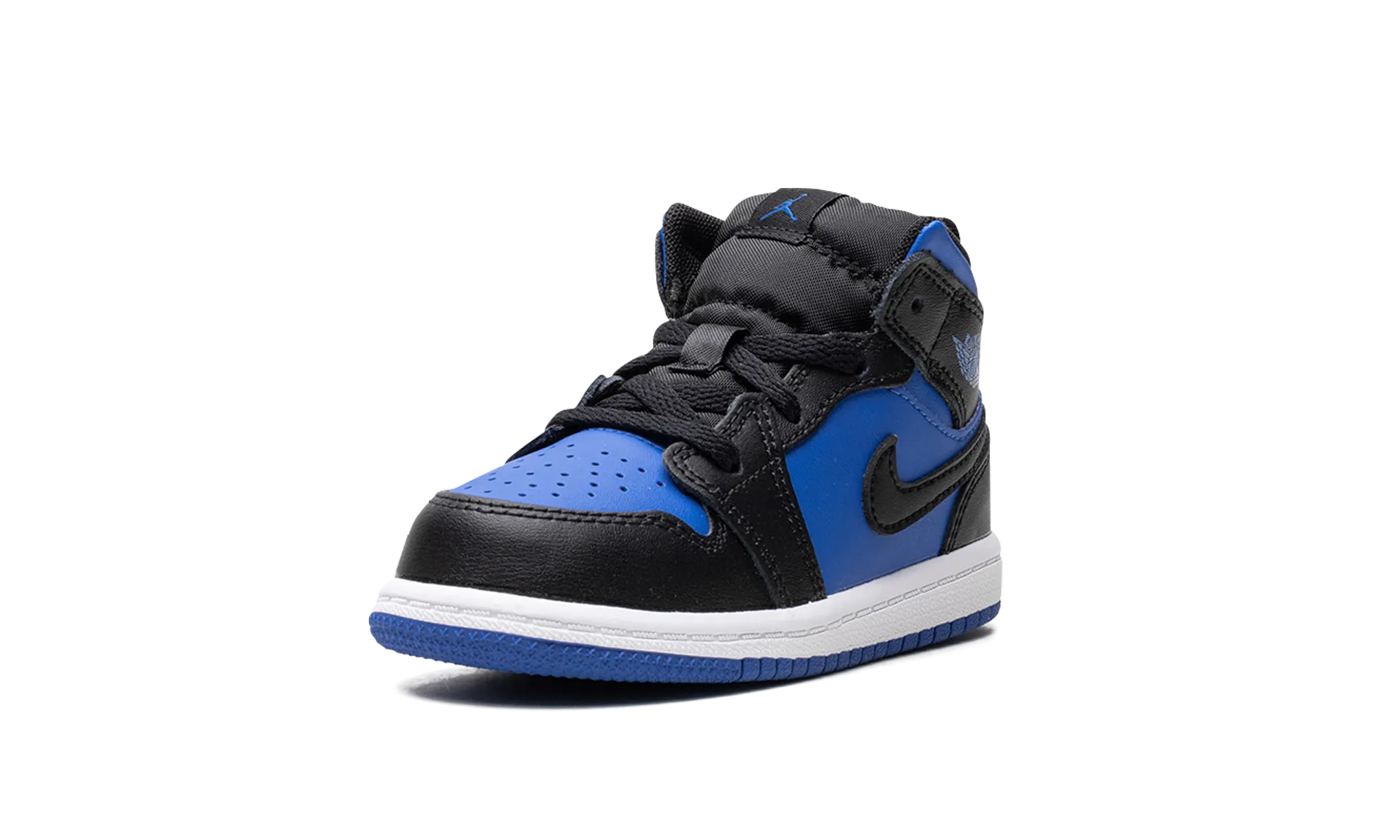 AIR JORDAN 1 MID TD "BLACK ROYAL BLUE" Flex Zones Engineering Adventure Ready