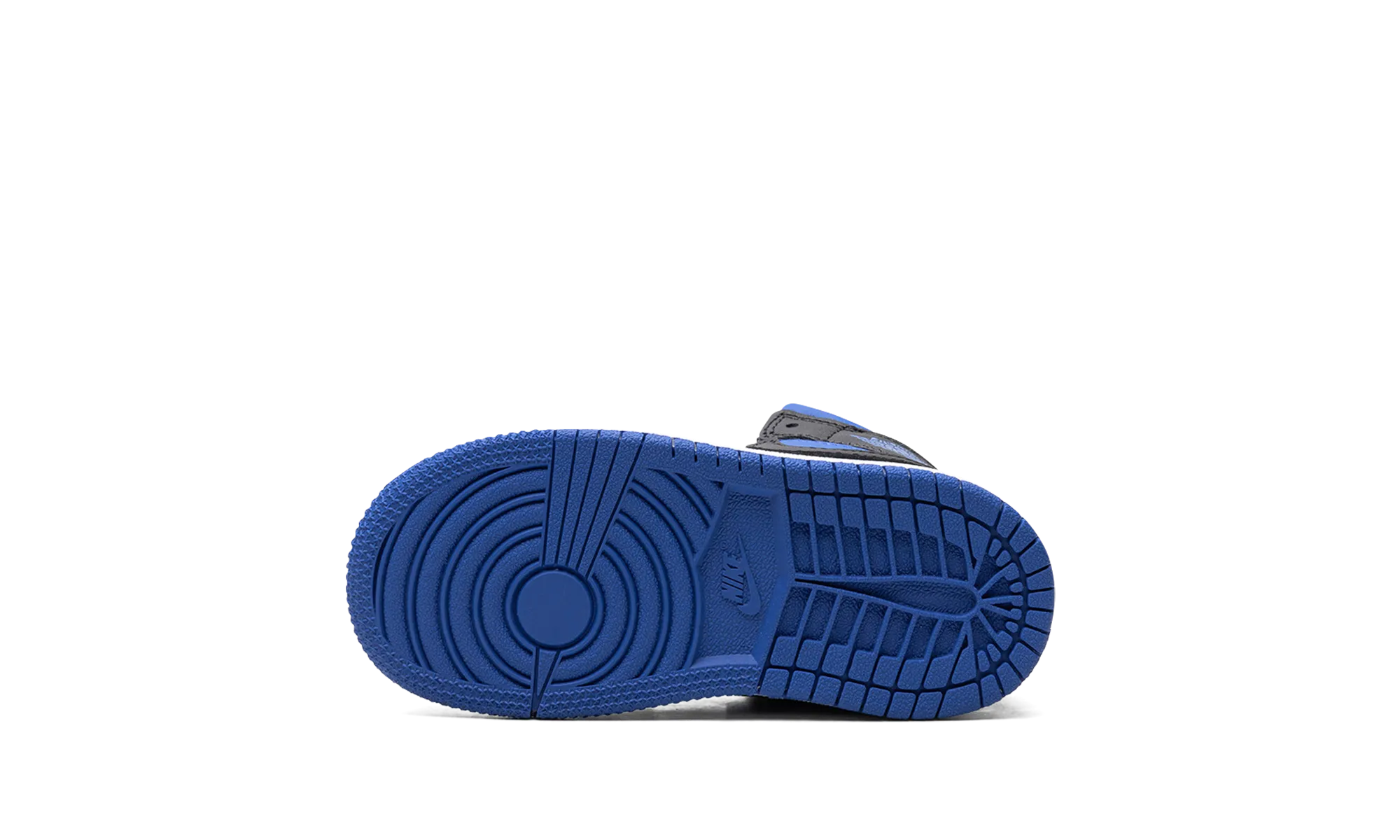 Reinforced Seams Flat Surface AIR JORDAN 1 MID TD "BLACK ROYAL BLUE"