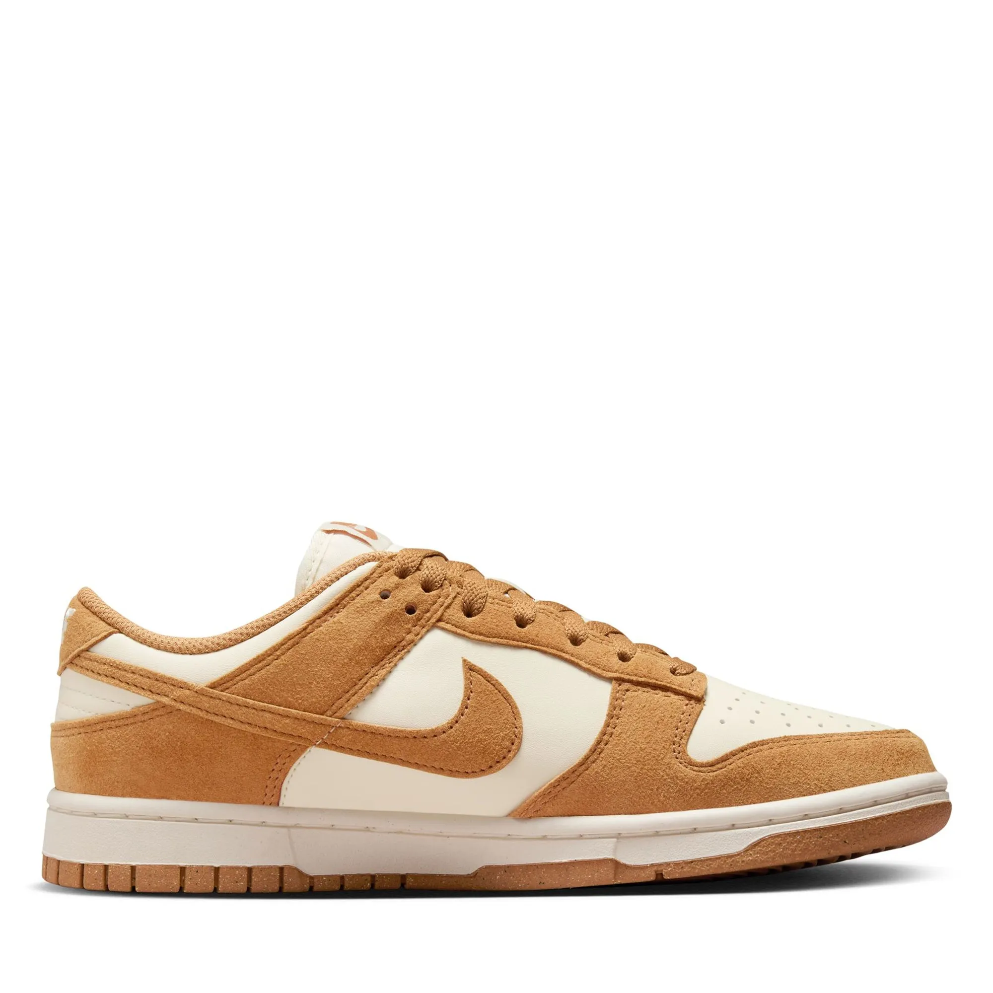 Adjustable Strap Lock Grip Sole Women's Nike Dunk Low - Coconut Milk/Flax