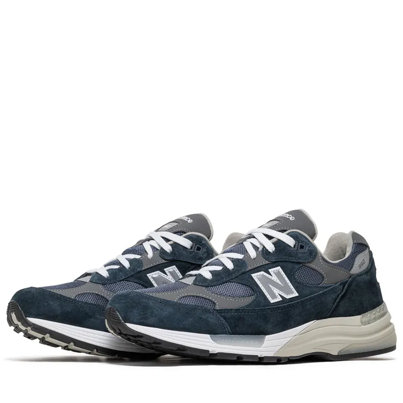 New Balance Made In USA 992 - Navy/Grey running sneakers
