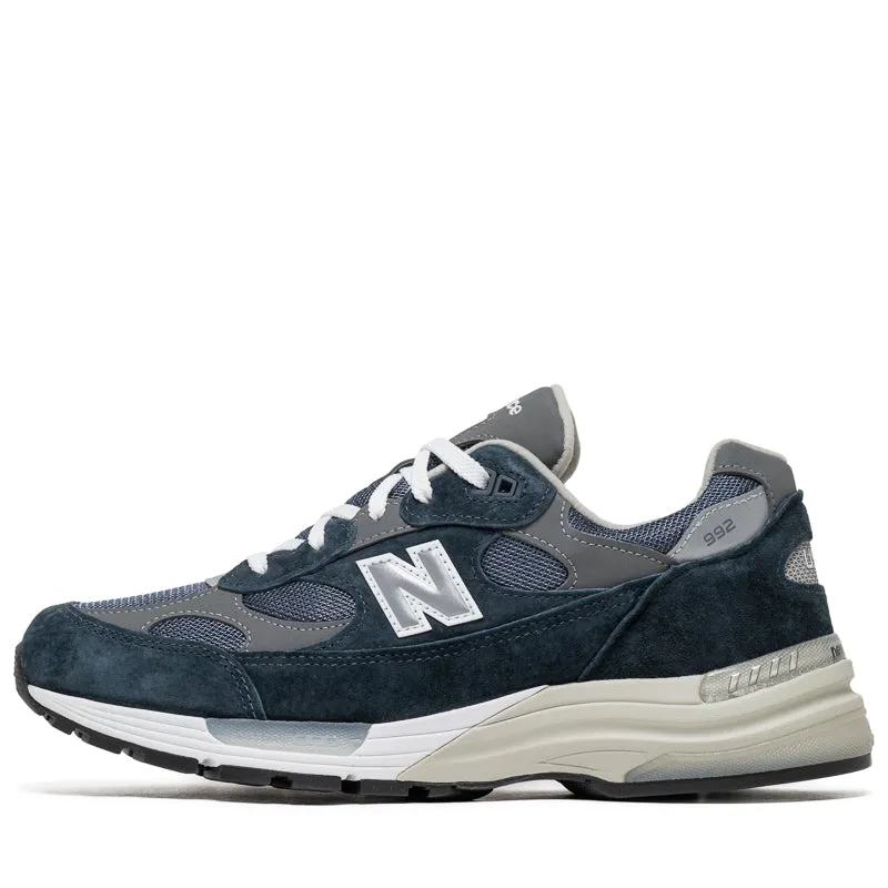 New Balance Made In USA 992 - Navy/Grey Cushioned Design