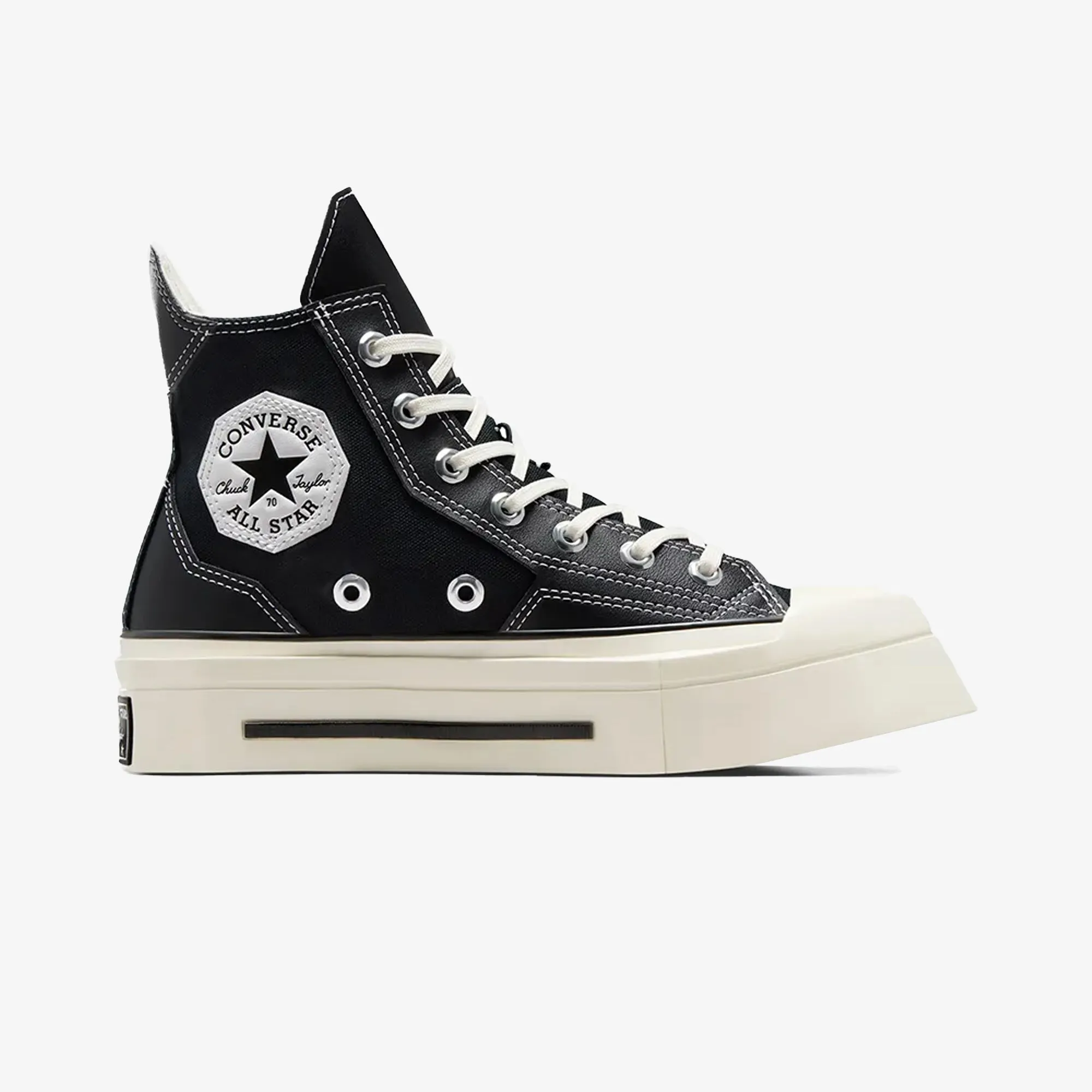 Converse | CHUCK 70 DE LUXE SQUARED  { BLACK/WHITE Stylish Option