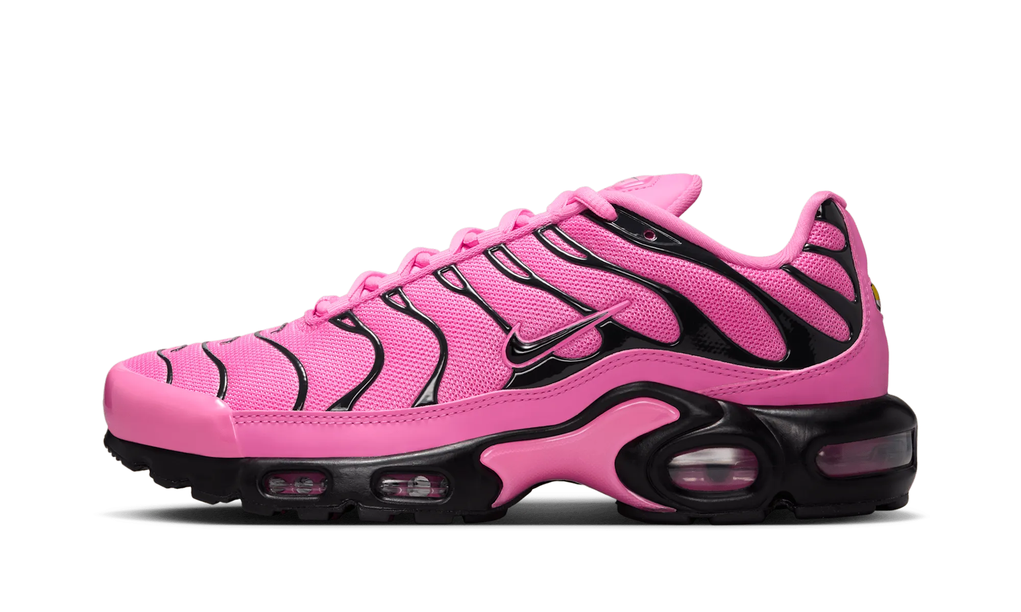 Air Max Plus WMNS "Pink Black" running for a way to stay happy cruelty - free